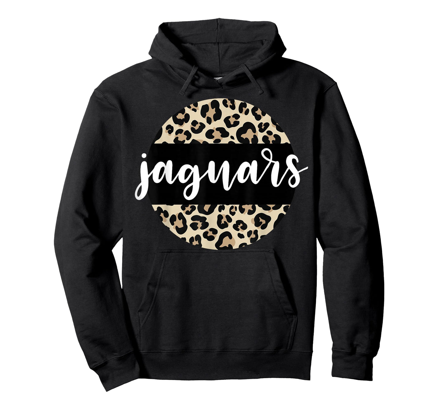 Leopard Print Jaguars Team Mascot School Spirit Game Night T-Shirt