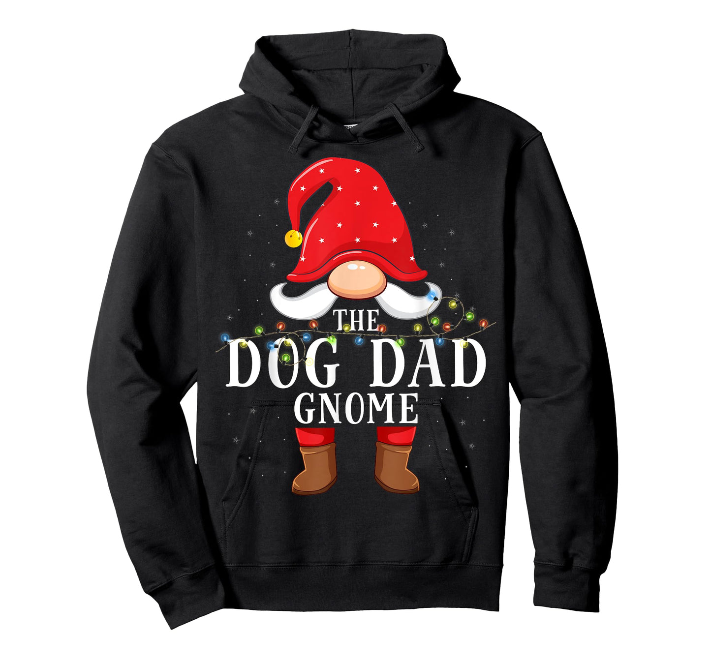 Dog dad Gnome Matching Christmas Family Pajama T-Shirt