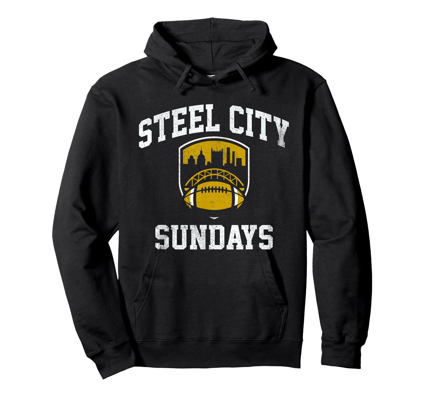 Steel City Sundays Football Pittsburgh Game Day Home Team T-Shirt