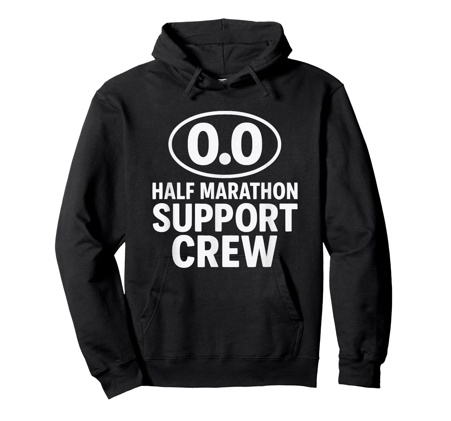 Half Marathon Support Crew Funny Race Day Design T-Shirt