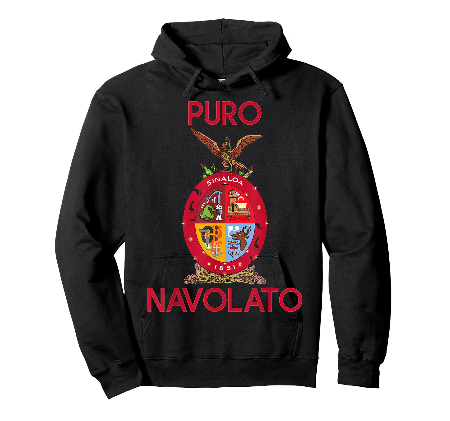 Navolato Sinaloa Estado De Mexico Escudo Eagle Aguila T-Shirt