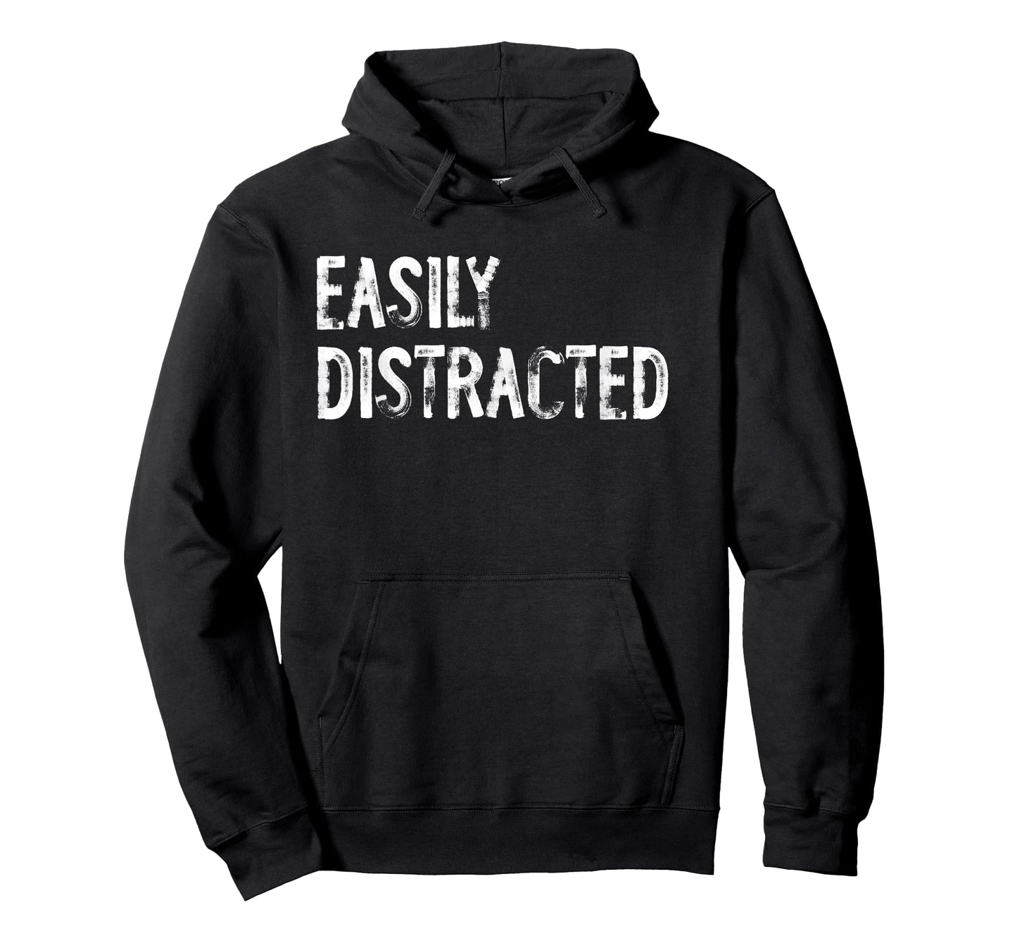 Easily Distracted Distressed T-Shirt
