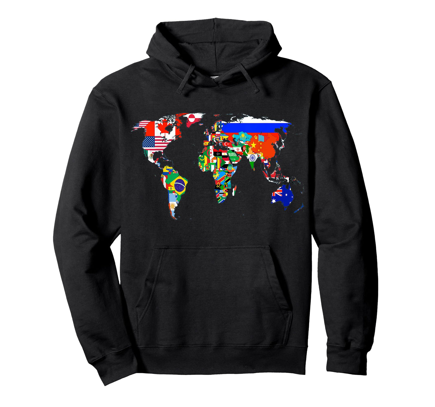 World Map Country Flag Atlas T-Shirt