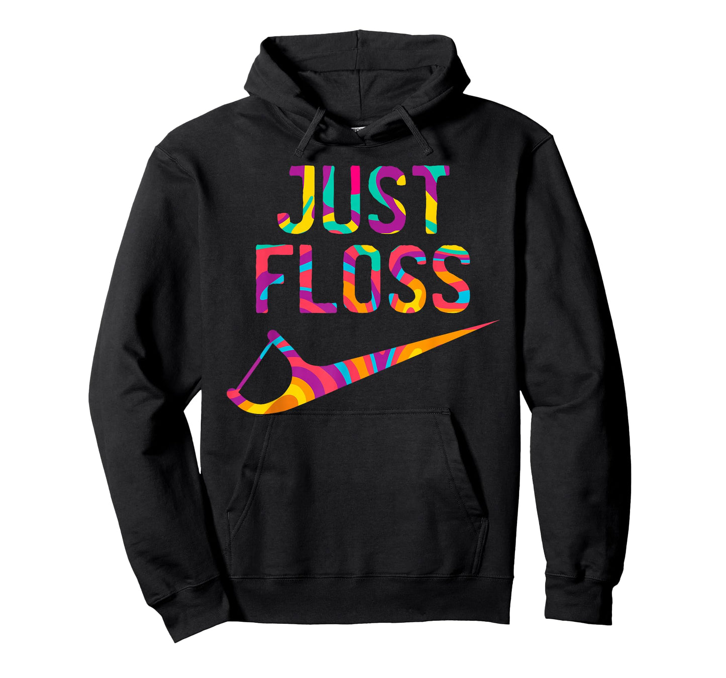 Just Floss Funny Dental Oral Hygienist RDH Dentist Assistant T-Shirt Small