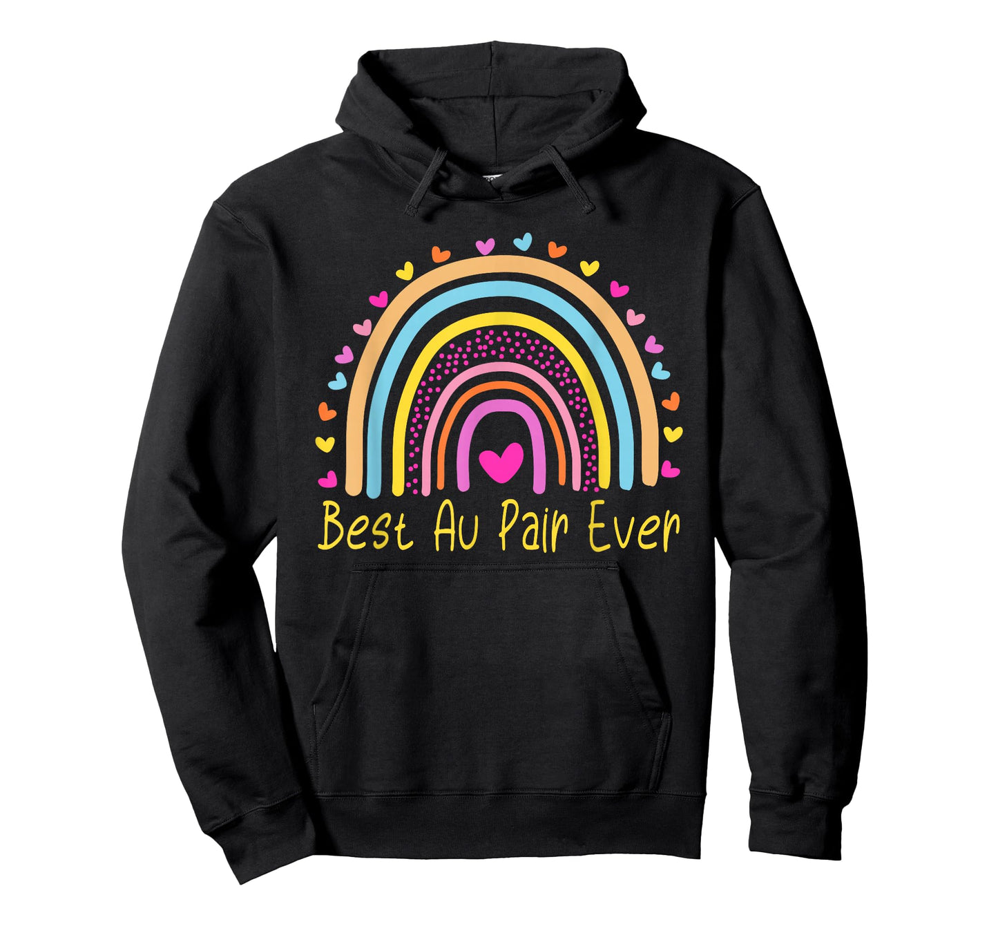 Best Au Pair Ever Nanny Rainbow T-Shirt