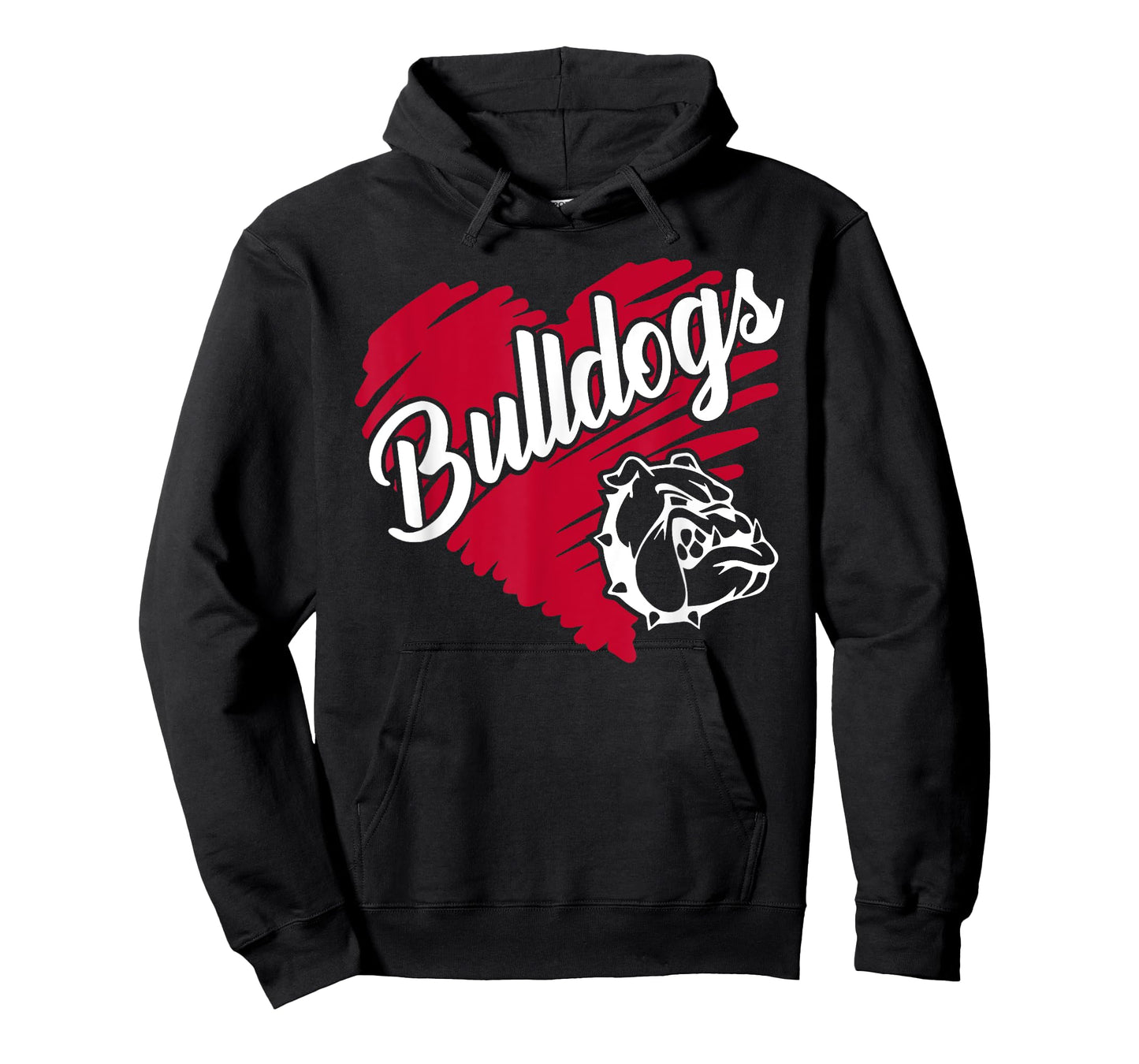 Bulldog Team Mascot School Spirit Go Dawgs for Men Women Kid T-Shirt