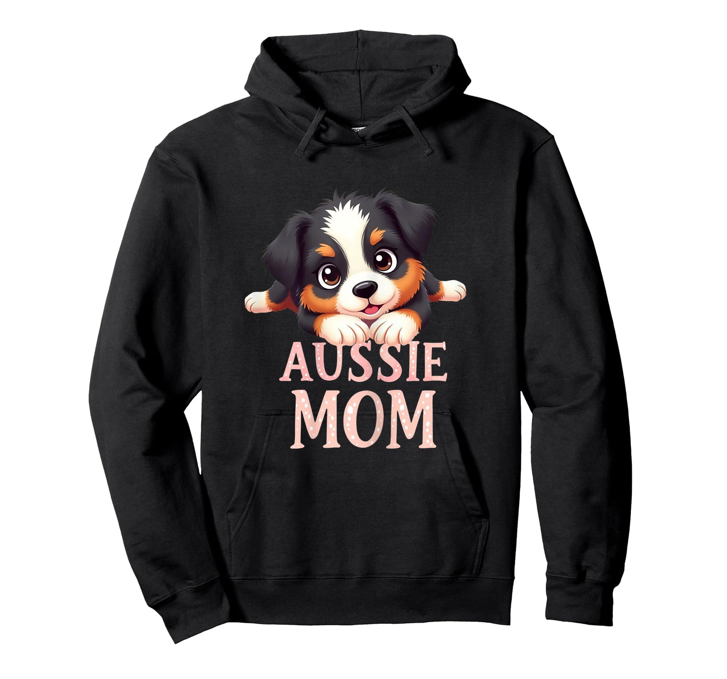 Aussie Mom Dog Australian Shepherd Mama Cute Puppy T-Shirt for Women
