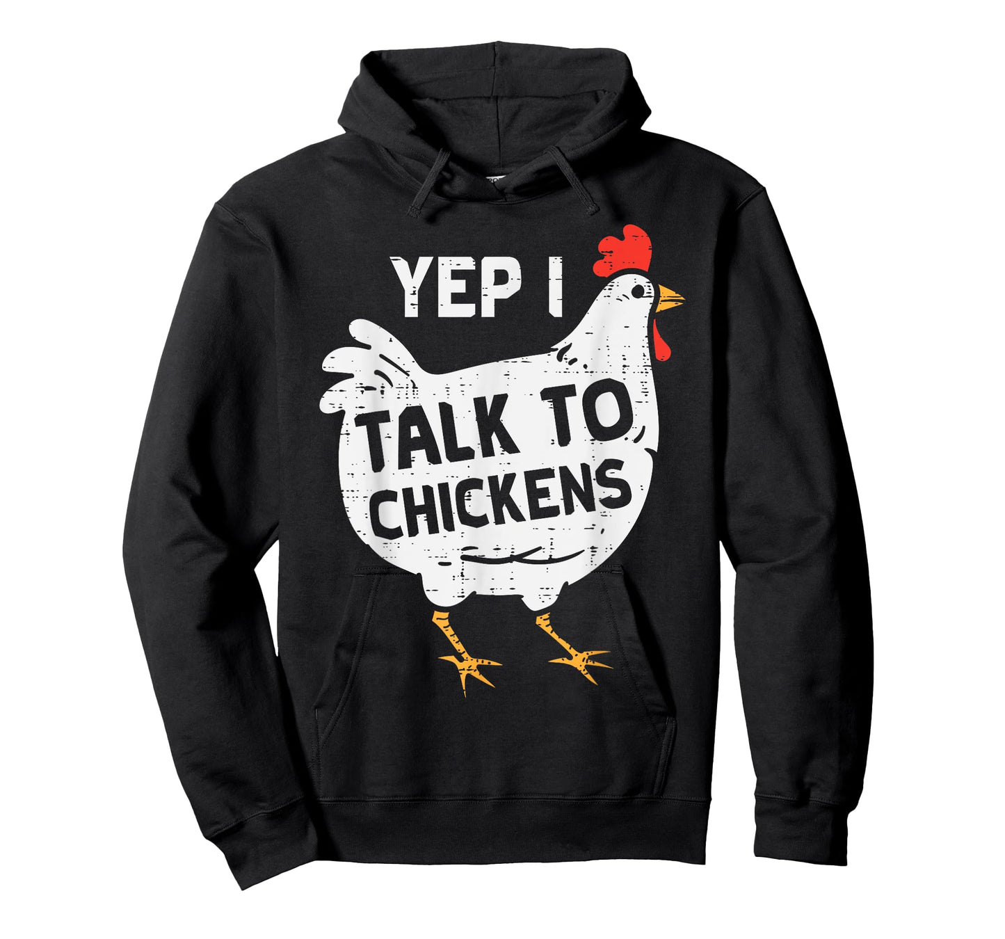 Yep I Talk To Chickens Whisperer Poultry Farm Men Women Kids T-Shirt