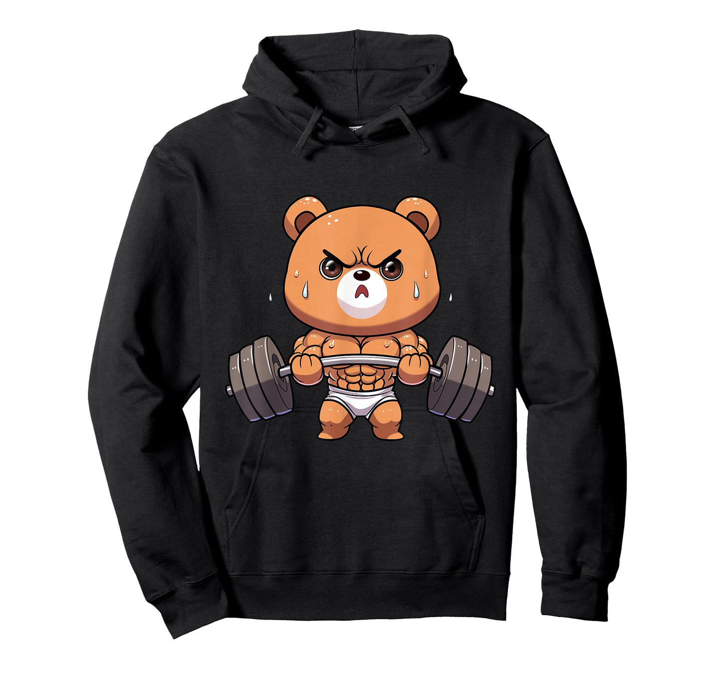 Bear Bodybuilder Bodybuilding Muscle Gym Weightlifting Bear T-Shirt