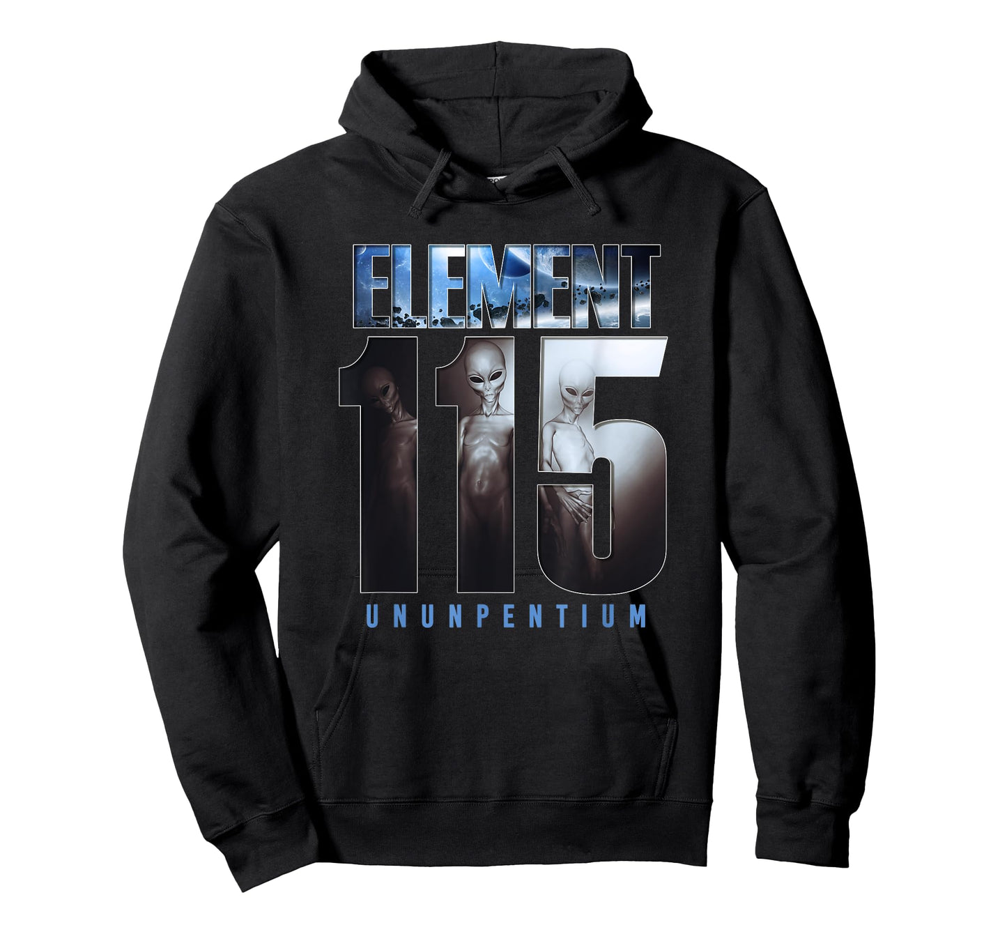 Element 115 - Ununpentium, Alien UFO, Area 51, Flying Saucer T-Shirt