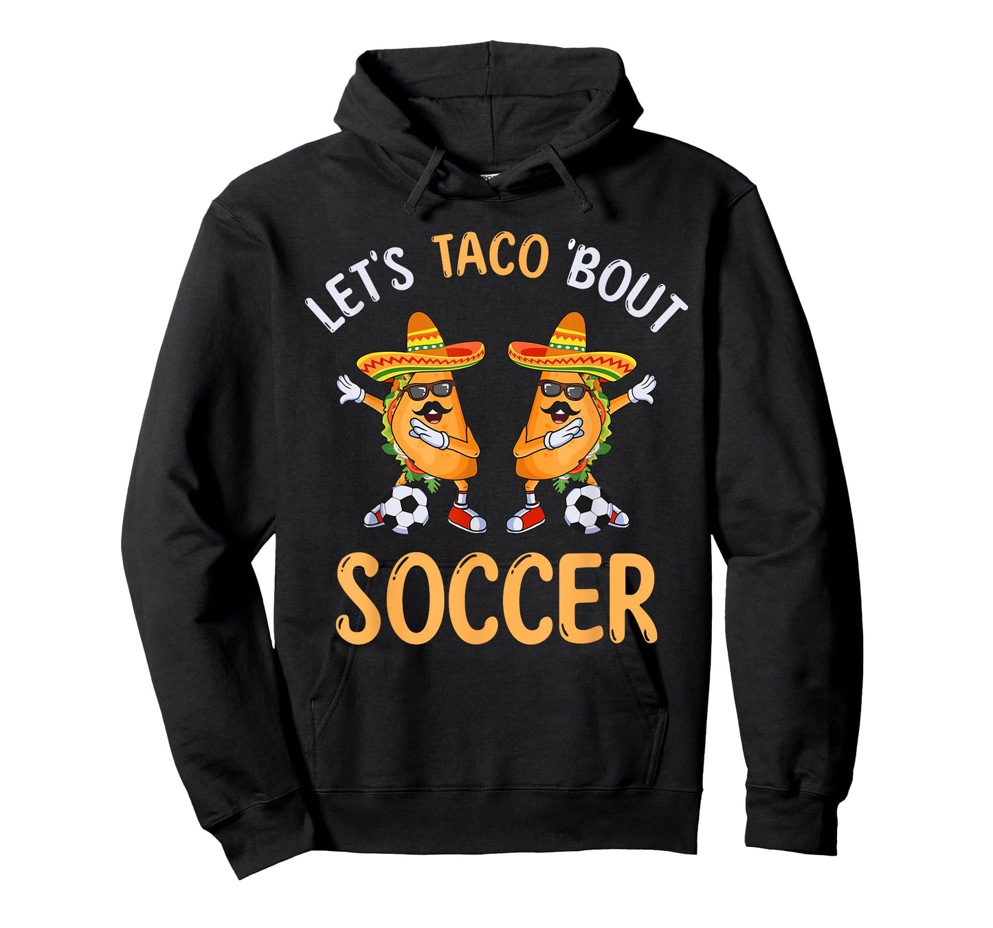 Let's Taco Bout Soccer Dabbing Taco Cinco de Mayo T-Shirt