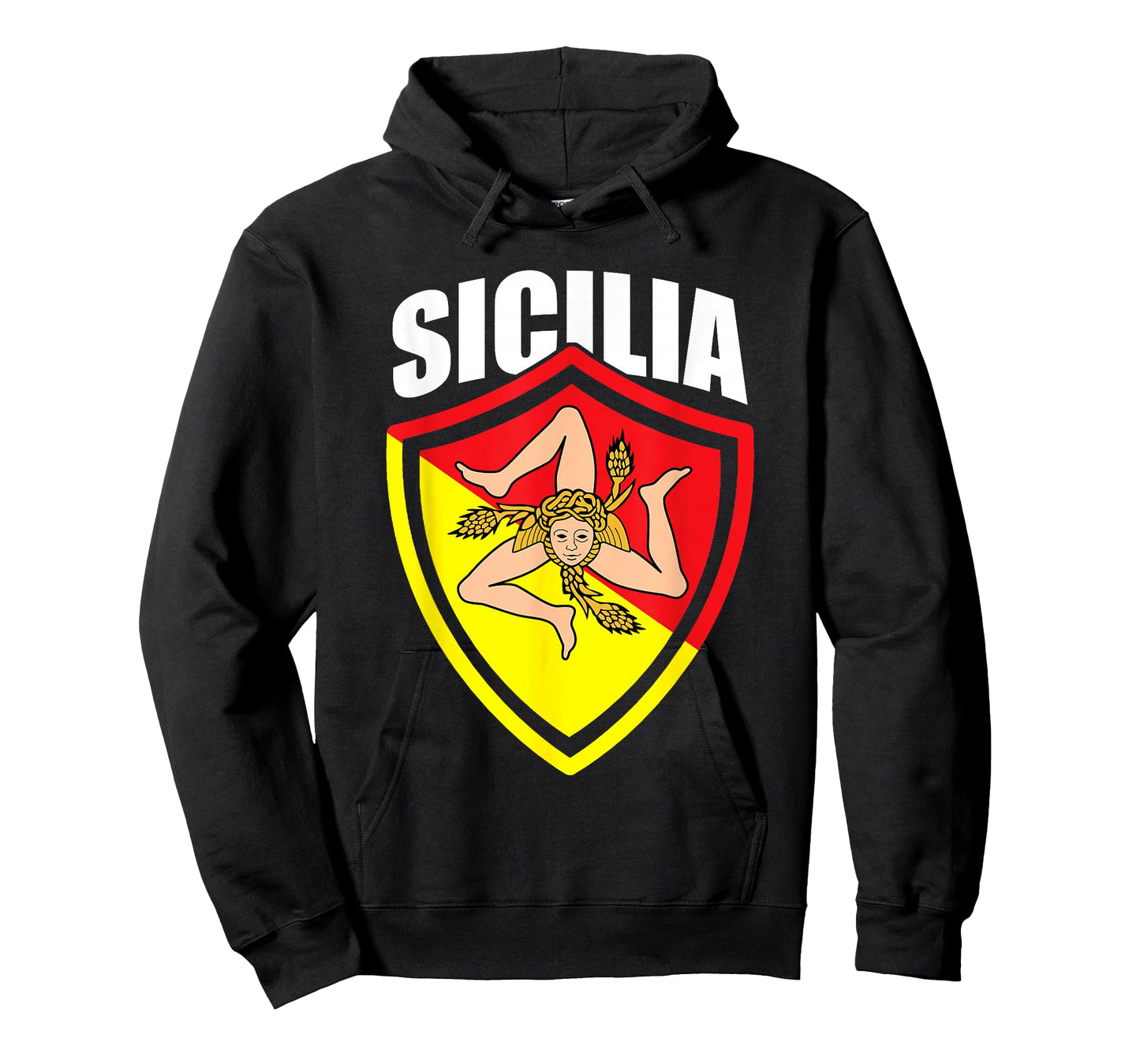 Sicilia Flag Sicily Palermo Italy T-Shirt