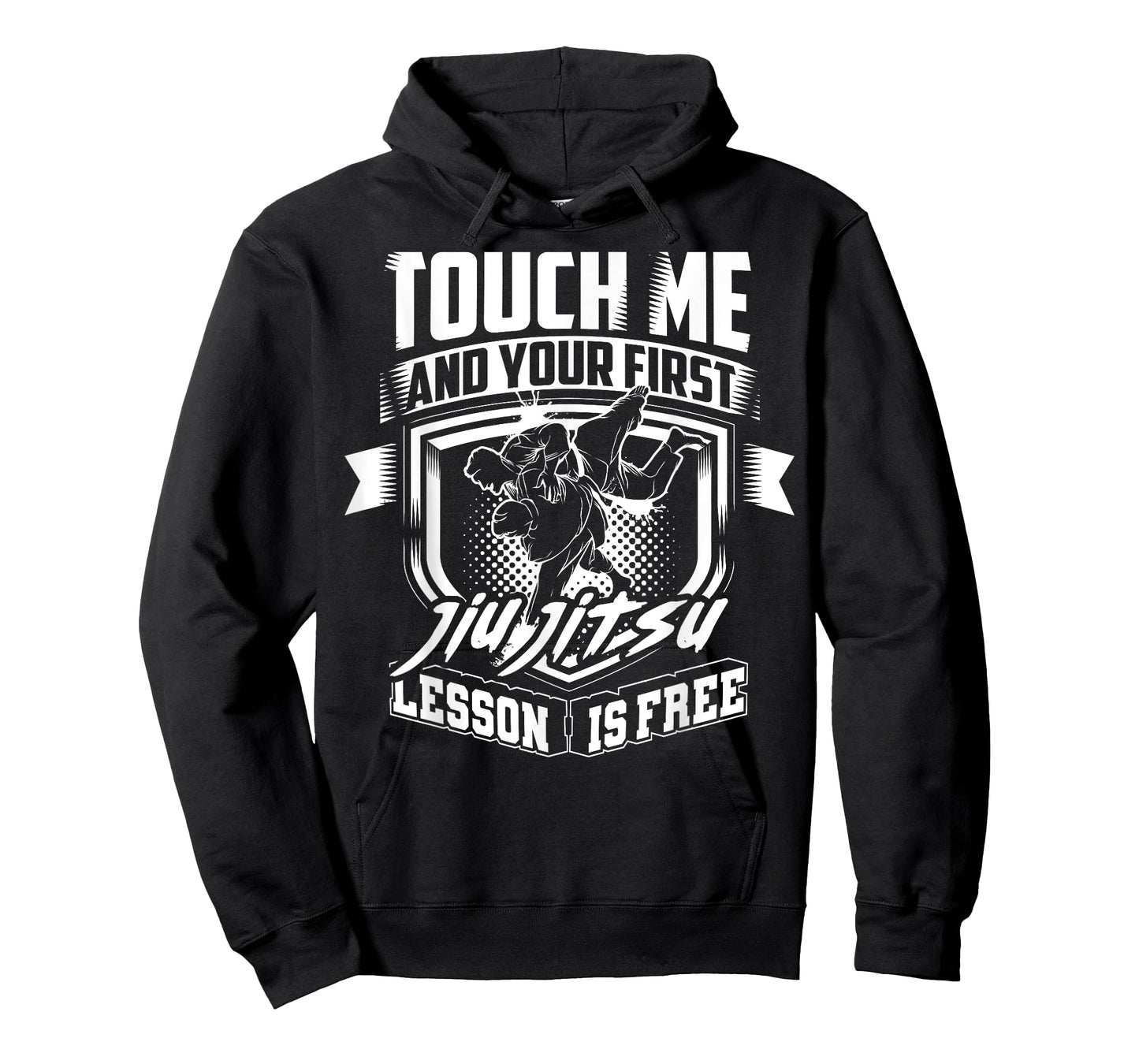 Funny Jiu Jitsu Gift Men Kids Boys Cool First Lesson Is Free T-Shirt