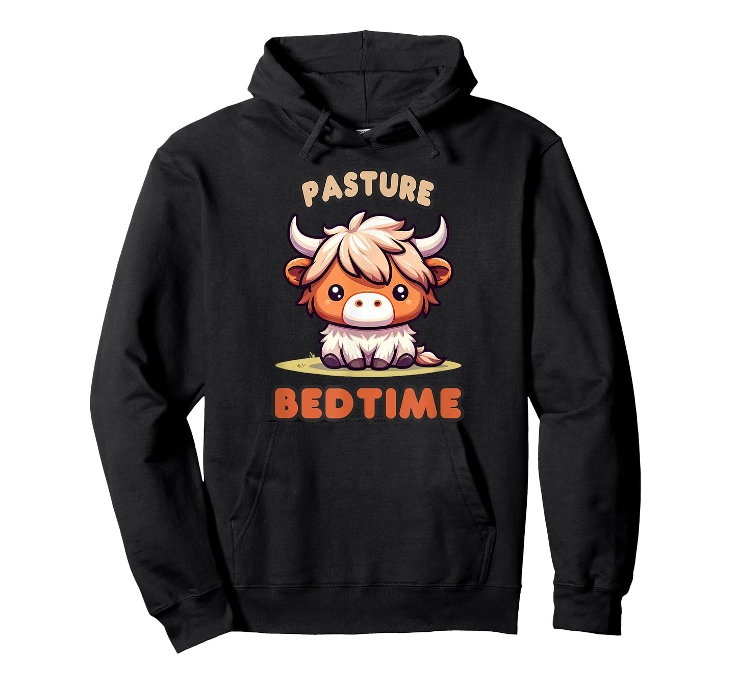 Pasture Bedtime Micro Mini Highland Cow Cute Calf Funny Moo T-Shirt