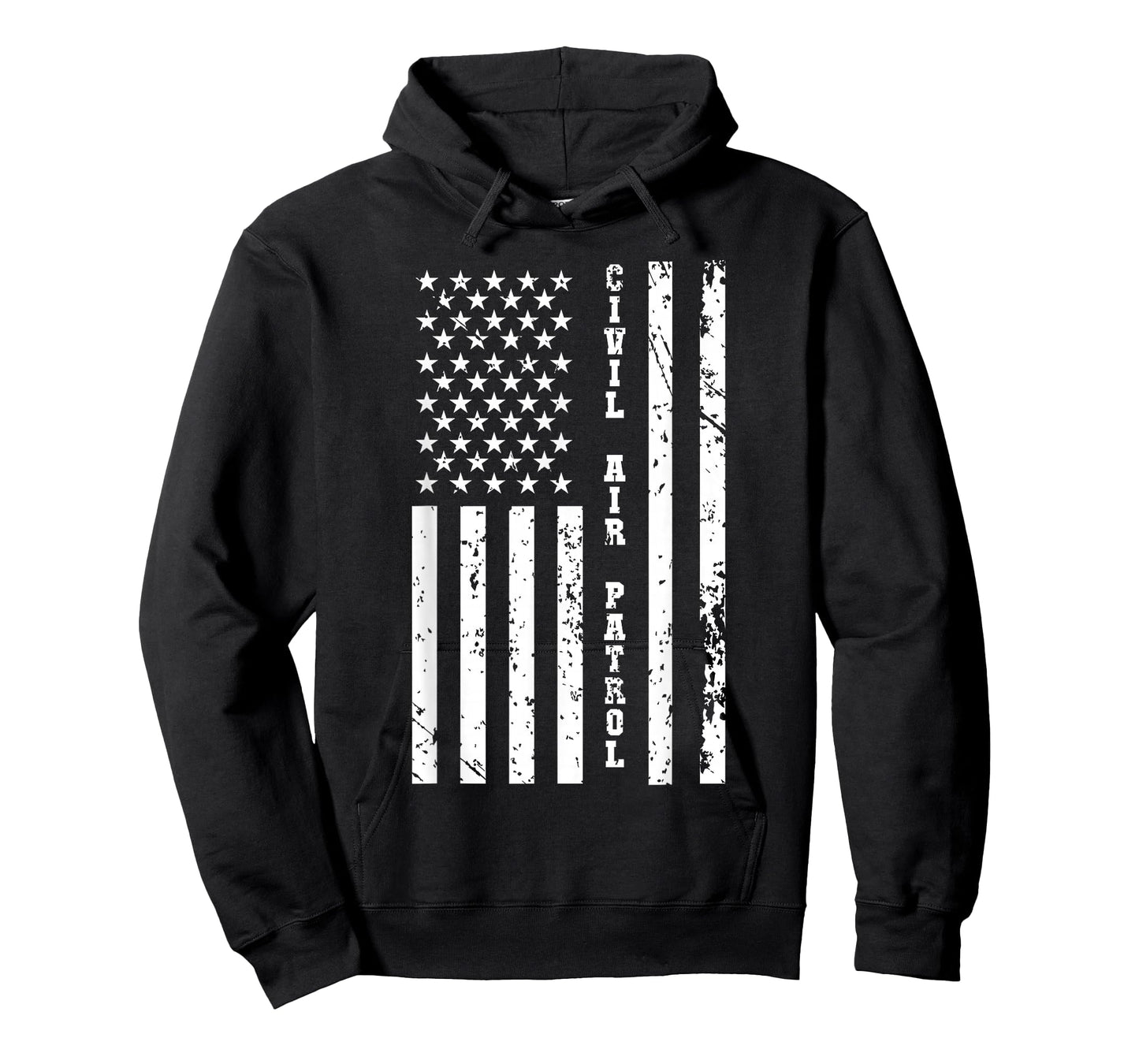 USAF CAP United States Air Force Civil Air Patrol w US Flag T-Shirt