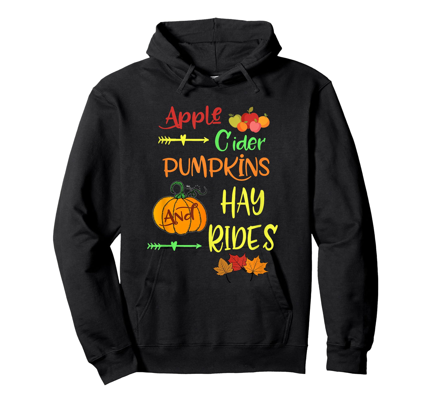 Apple Cider Pumpkins and Hayrides Cute Fall T Shirt T-Shirt