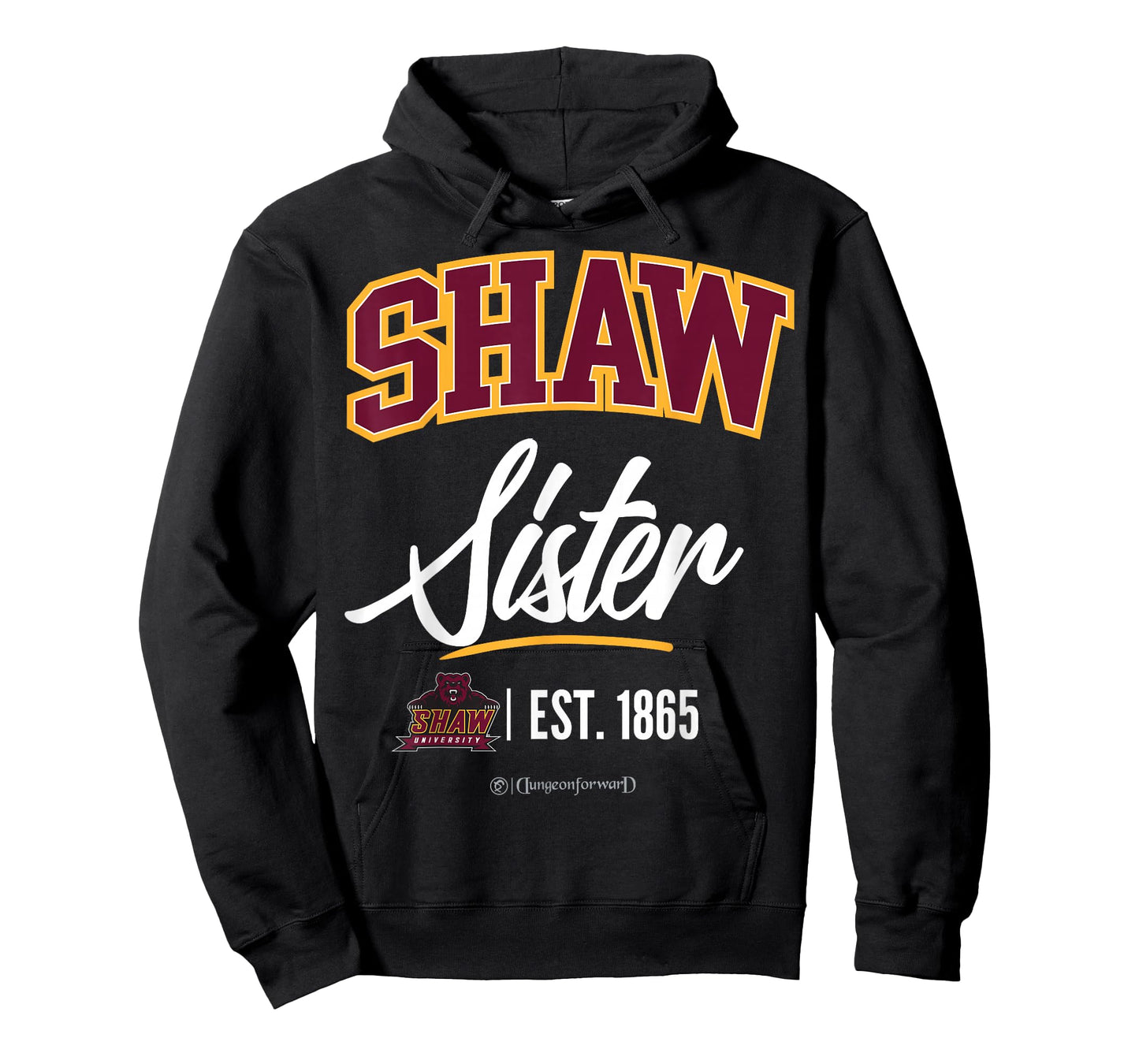 Shaw University - SHAW HBCU Sister T-Shirt