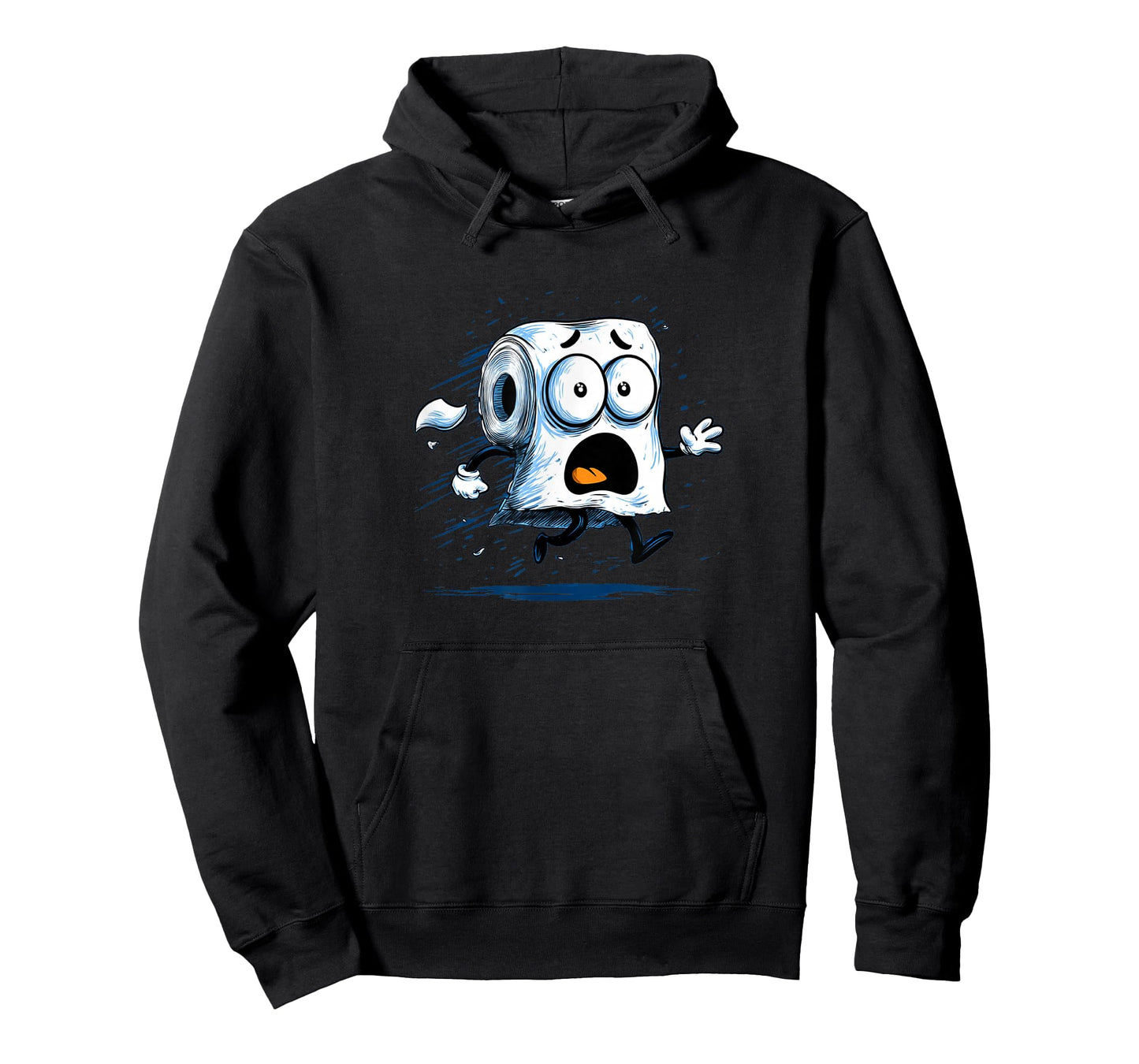 Funny Fearful Toilet Paper Costume for Boys and Girls T-Shirt