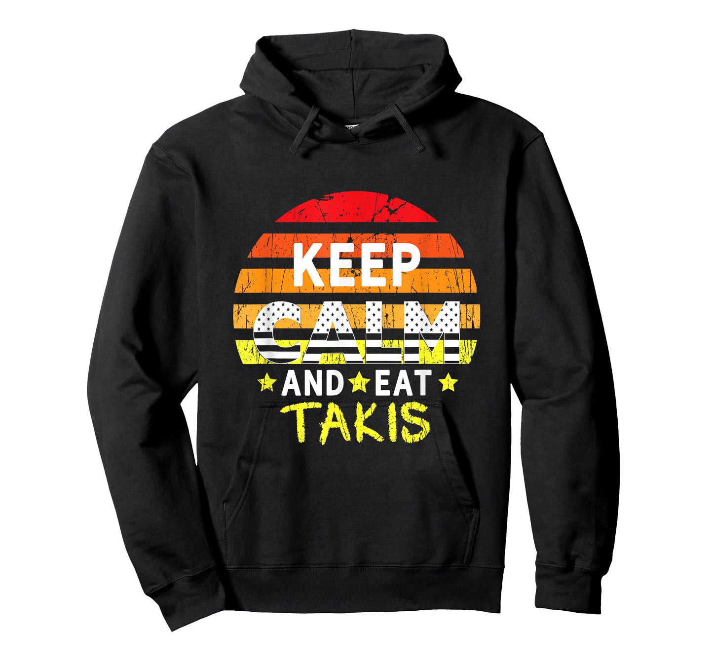 Retro Grunge Keep Calm and Eat Takis Foodies Design 2024 T-Shirt