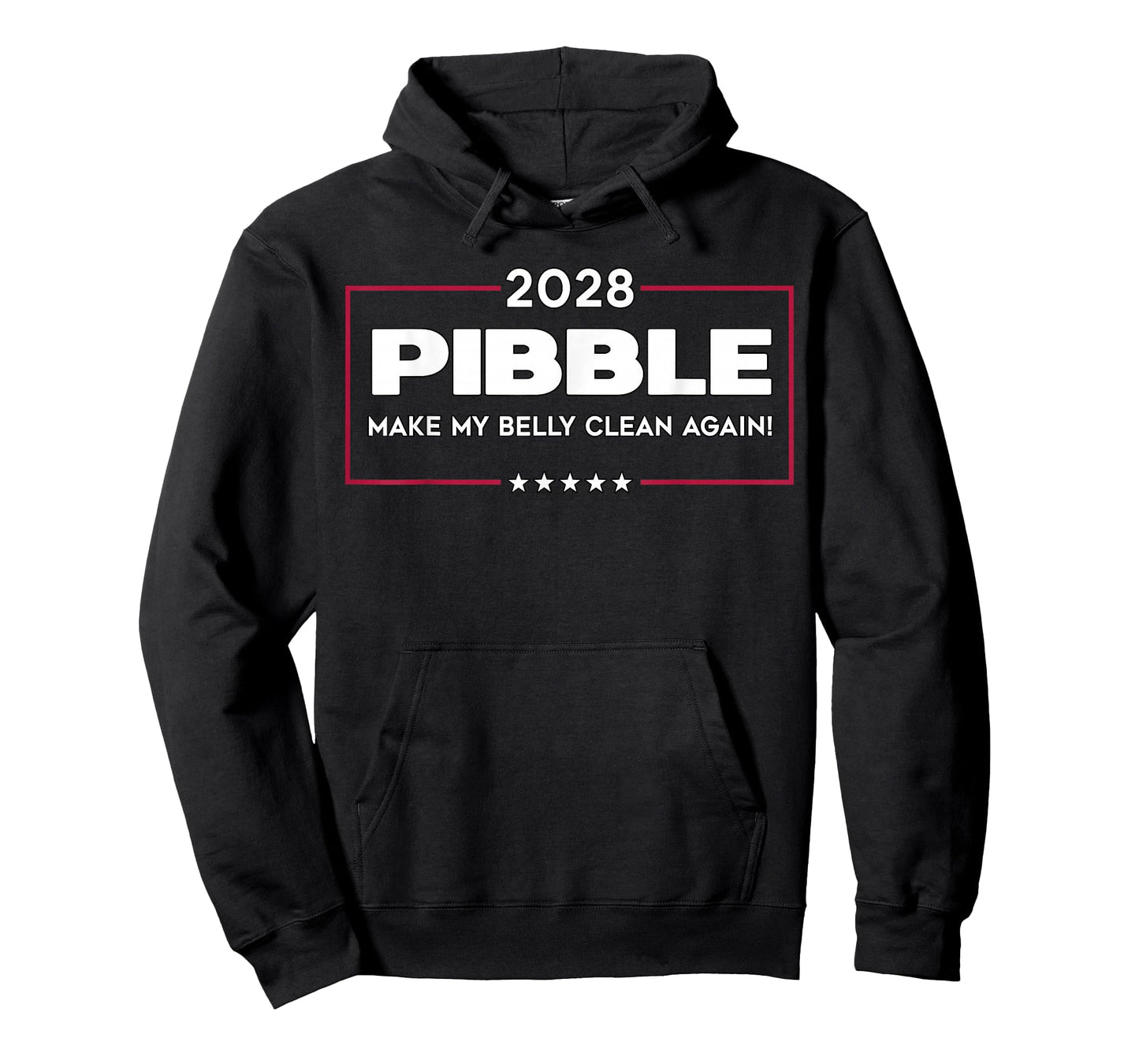 Wash Ma Belly Pibble Dog Funny Meme Vote 2028 President T-Shirt