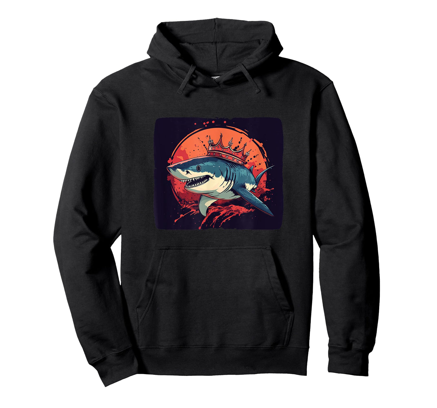Pretty Crowned Shark for King Sharks Lovers T-Shirt