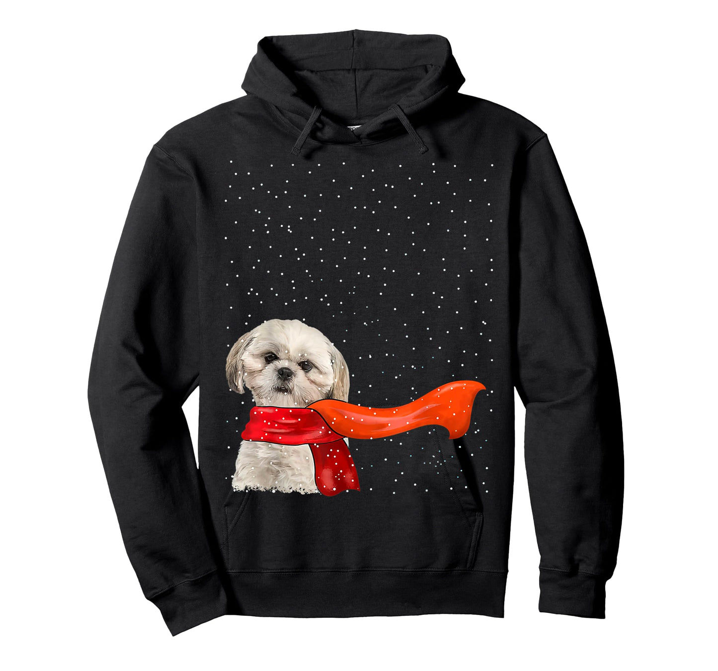 Shih Tzu Dog Winter Christmas Sweater Xmas Pet Men Women T-Shirt