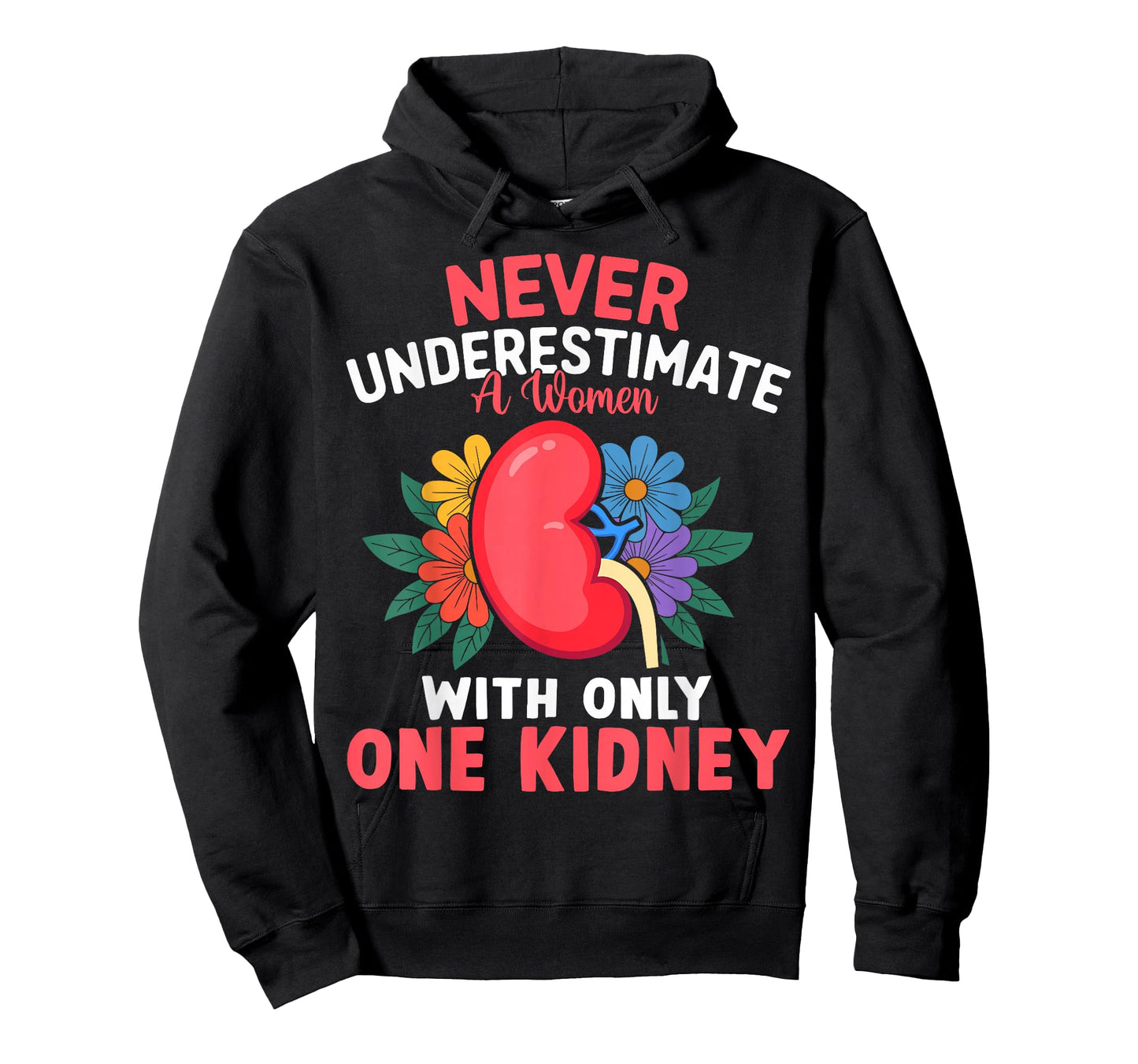 Kidney Transplant Survivor Women Kidney Donor Wife T-Shirt