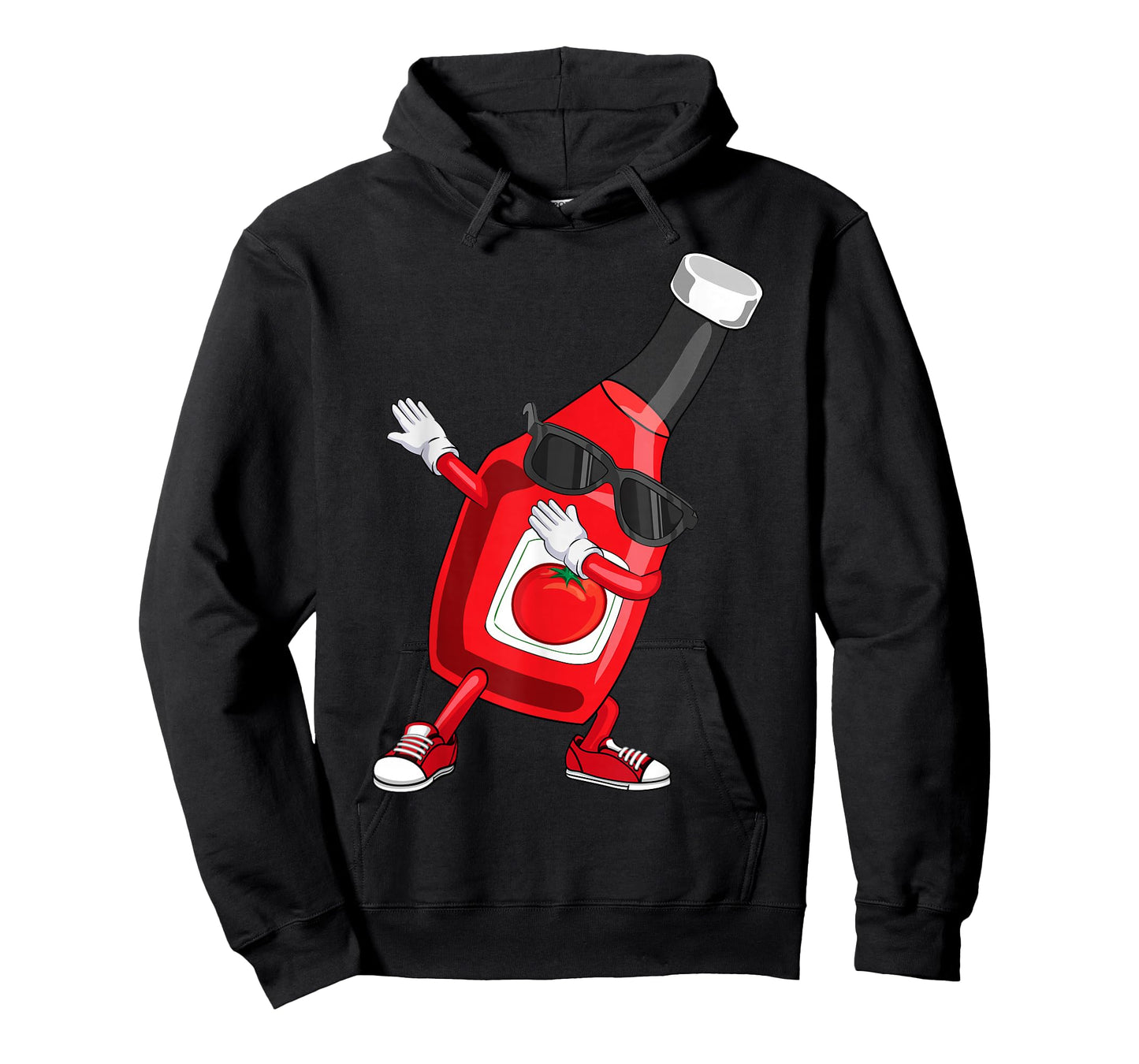 Funny Dabbing Ketchup Lover Gift for Kids Boy Cute Condiment T-Shirt