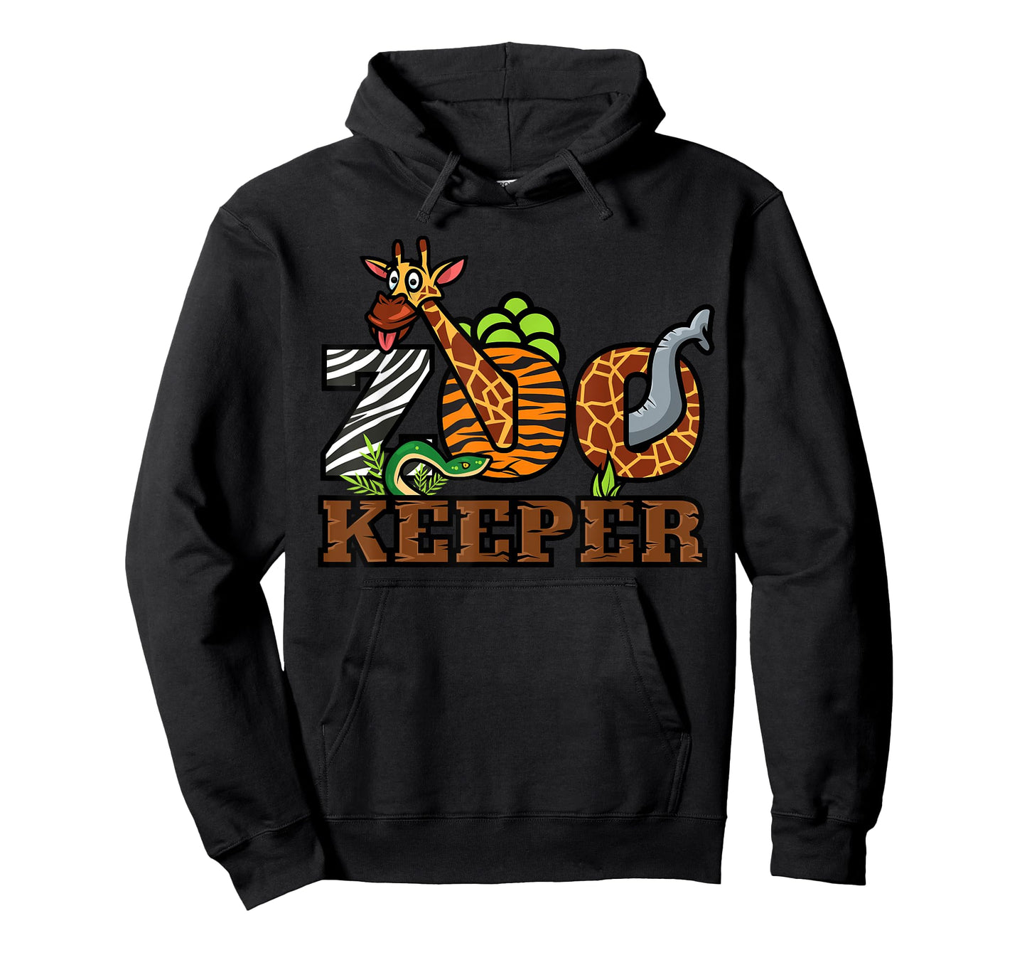 Zoo Keeper Funny Jungle Safari Animal Lover Gift Men Women T-Shirt