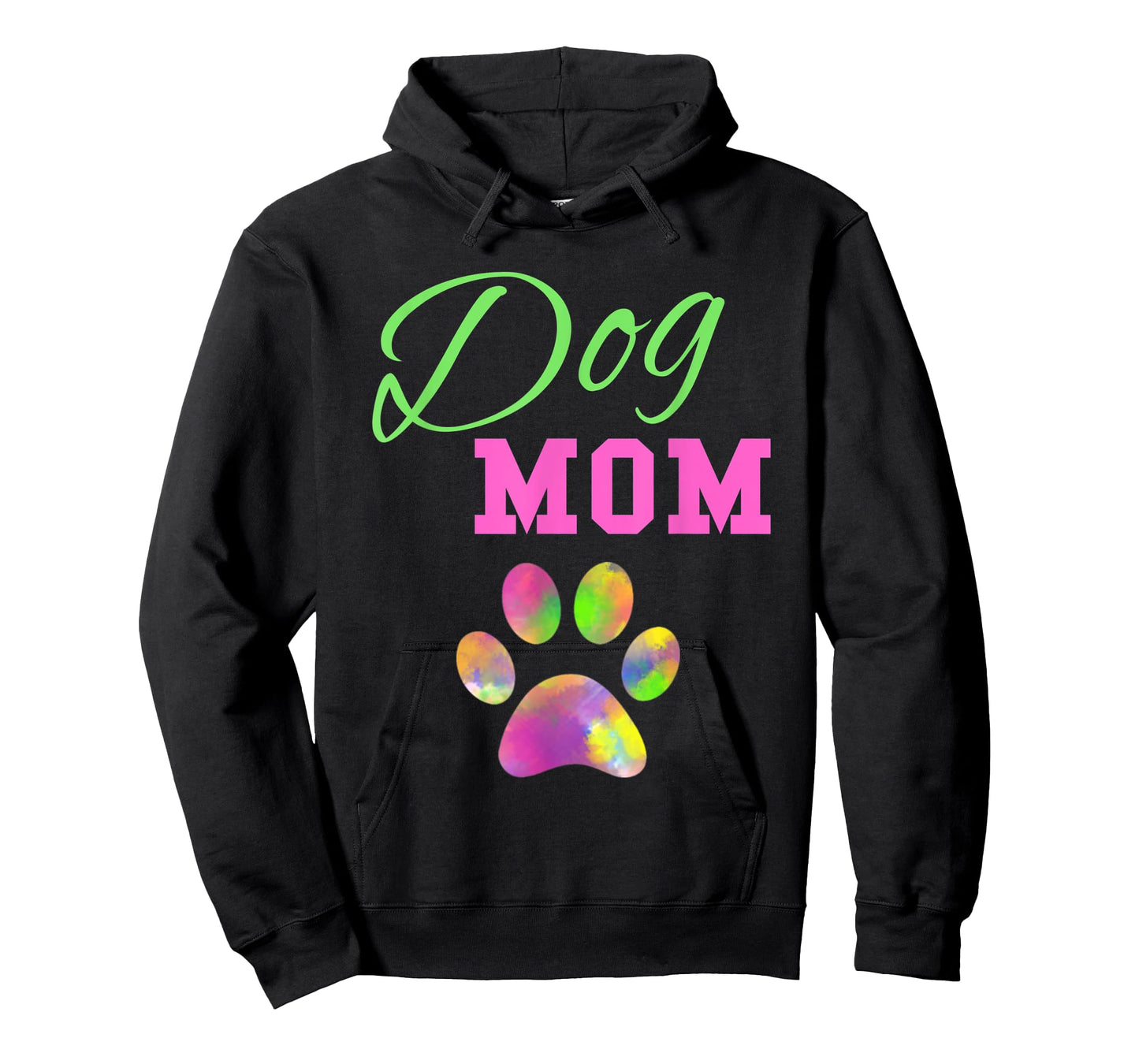 Dog Mom T Shirt Rainbow Pet Paw