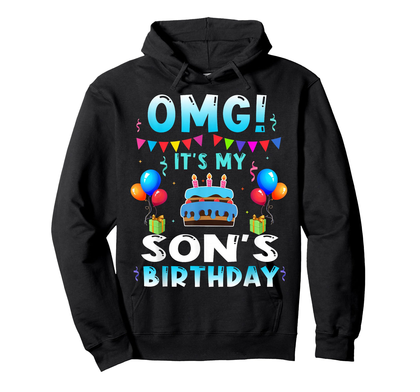 OMG Its My Son Birthday Happy Bday Kids Toodlers Party T-Shirt