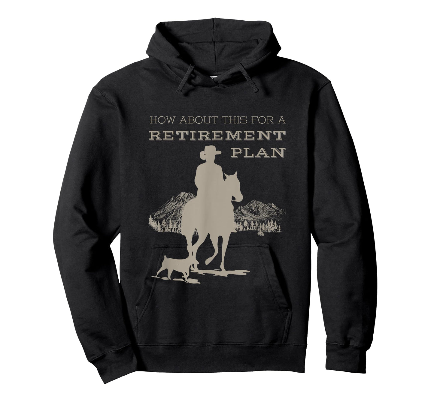 Funny Cowboy's Retirement Plan Horseback Riding T-Shirt