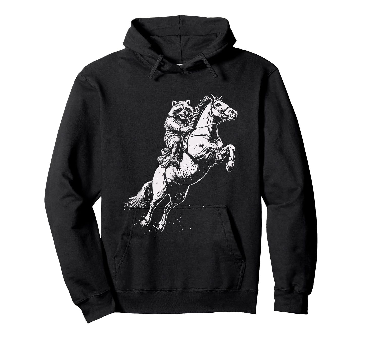 Funny Raccoon Rodeo Rider T-Shirt