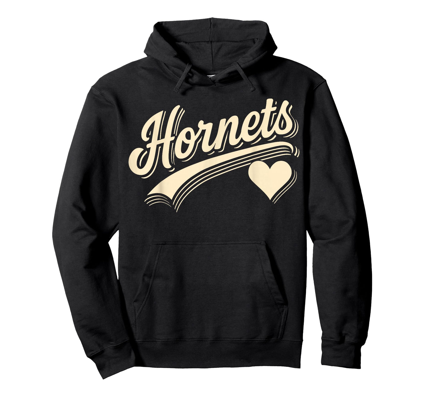 Vintage Hornets Heart Name Gift for Men Women Kid Boy Girl T-Shirt