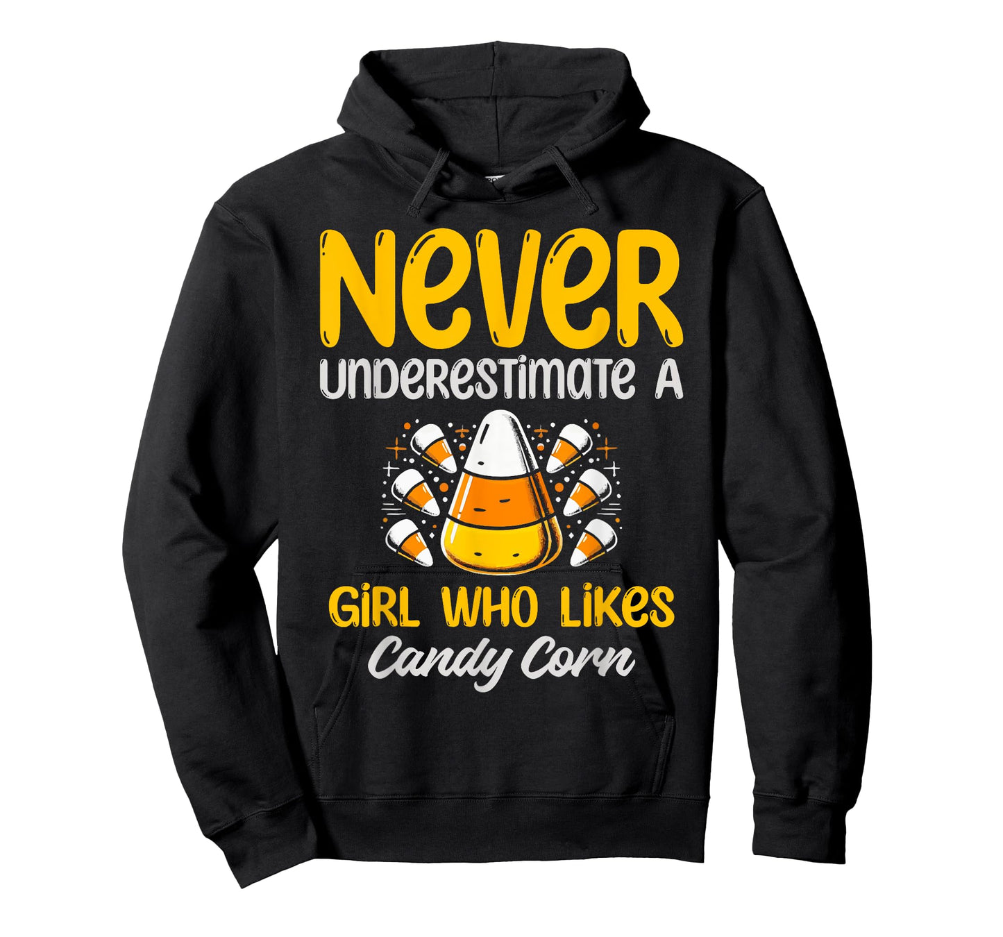 Never Underestimate A Girl Who Likes Candy Corn T-Shirt
