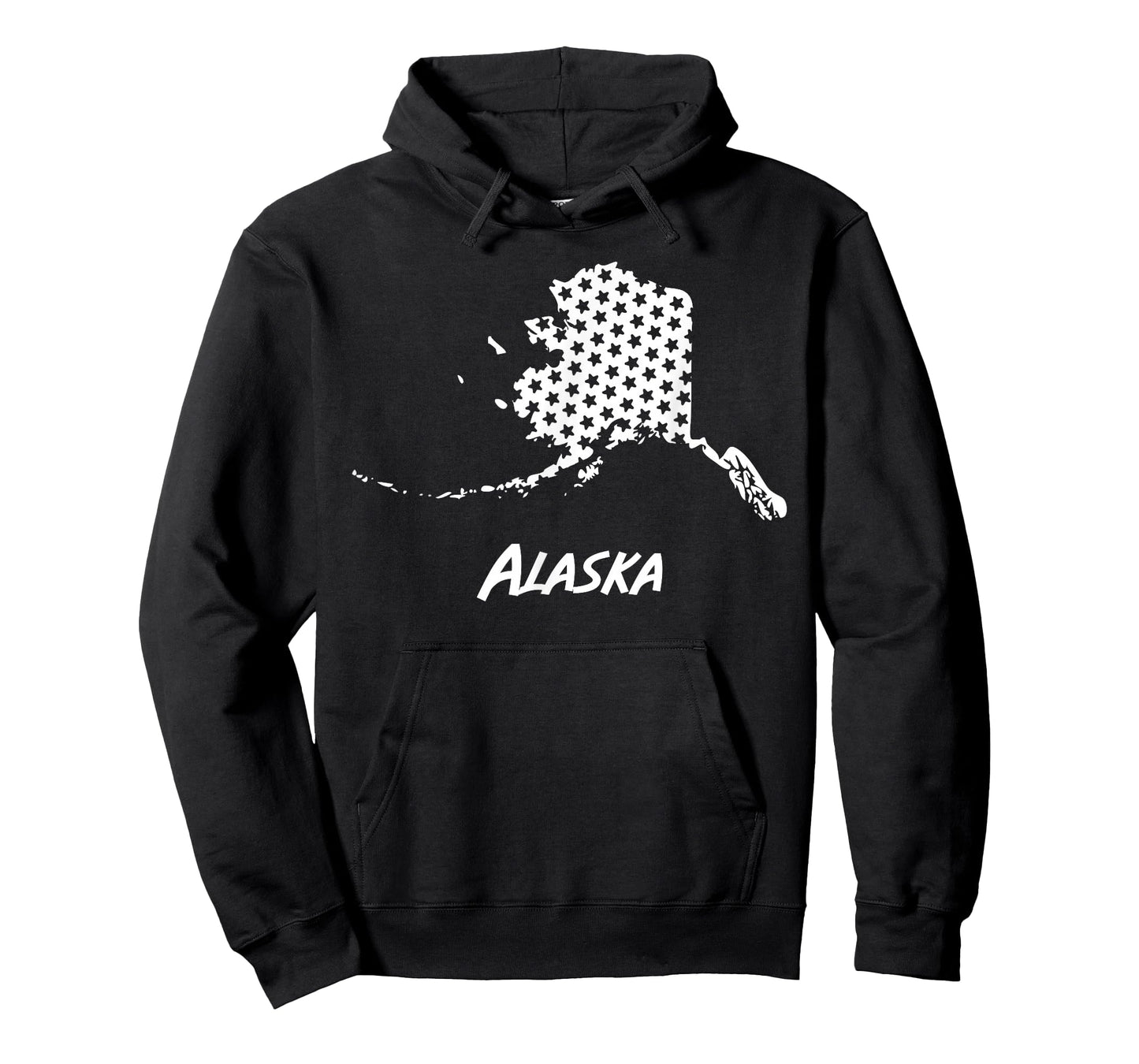 Alaska USA State Outline Stars Vintage Retro Design T-Shirt