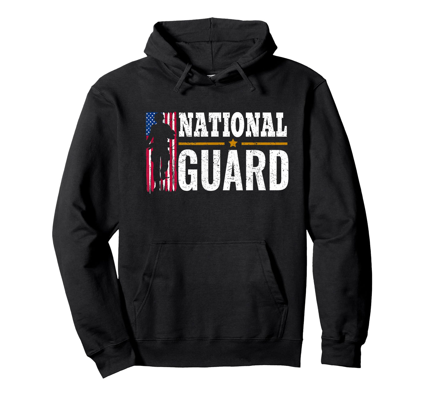 National Guard American Flag Proud Patriotic Gift T-Shirt T-Shirt