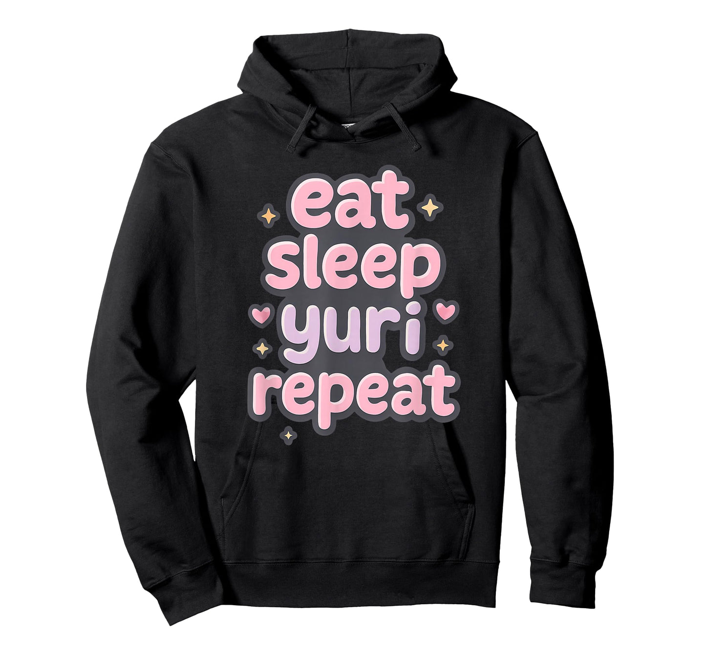 Eat Sleep Yuri Repeat Japanese Girl's Love Manga Yaoi T-Shirt