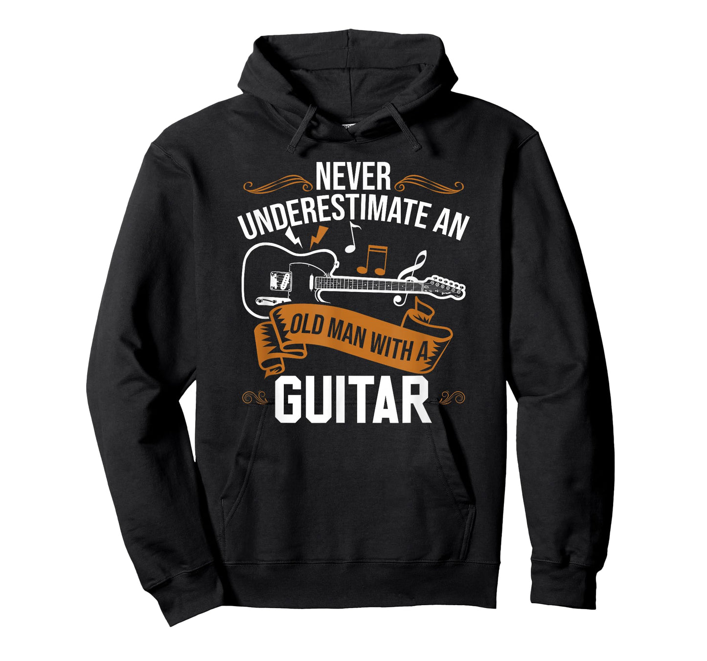 Guitar Player | Never Underestimate An Old Man With A Guitar T-Shirt