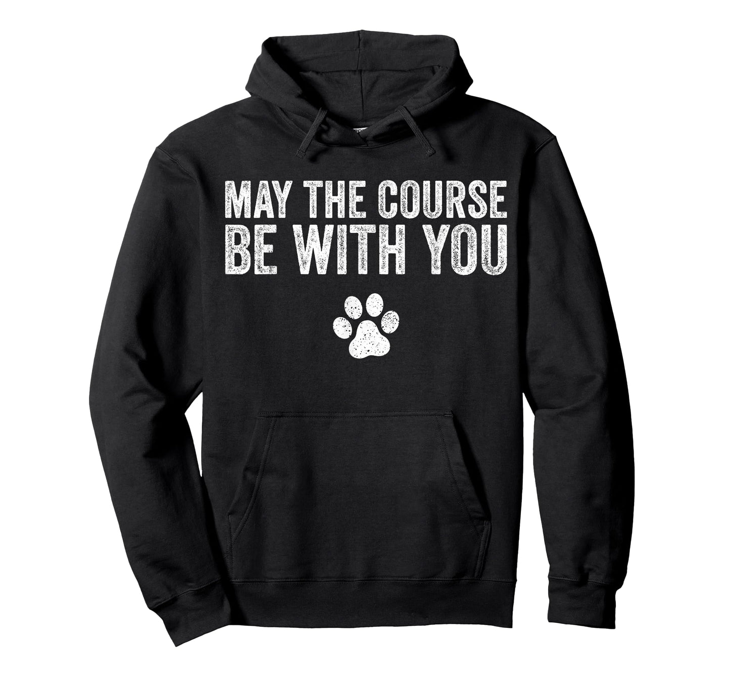 May The Course Be With You Agility Dog Funny Vintage T-Shirt
