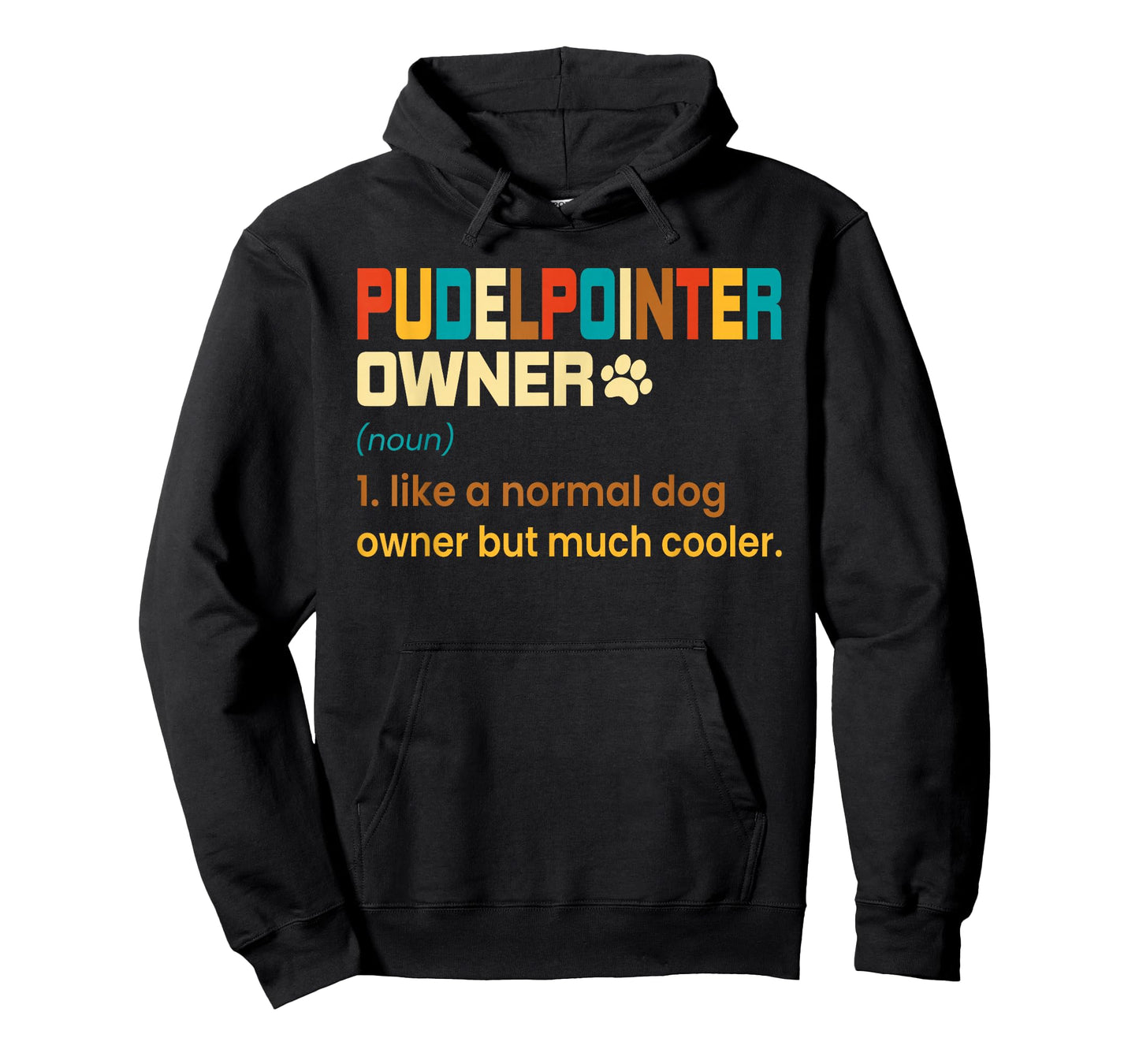 Funny Pudelpointer Vintage Retro Dog Mom Dad Gift T-Shirt