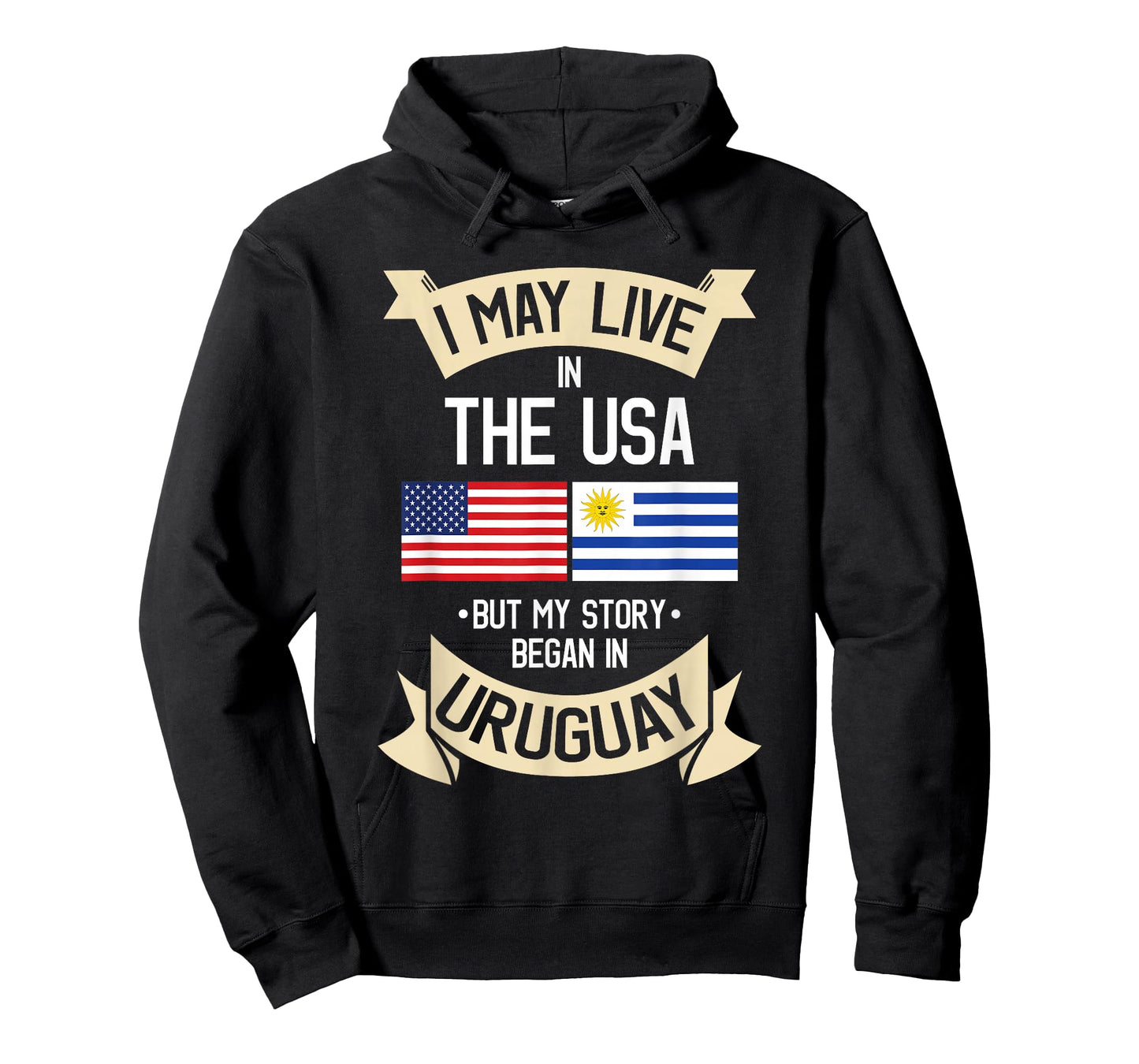 Uruguay American Flag USA Uruguayan Roots Gifts T-Shirt