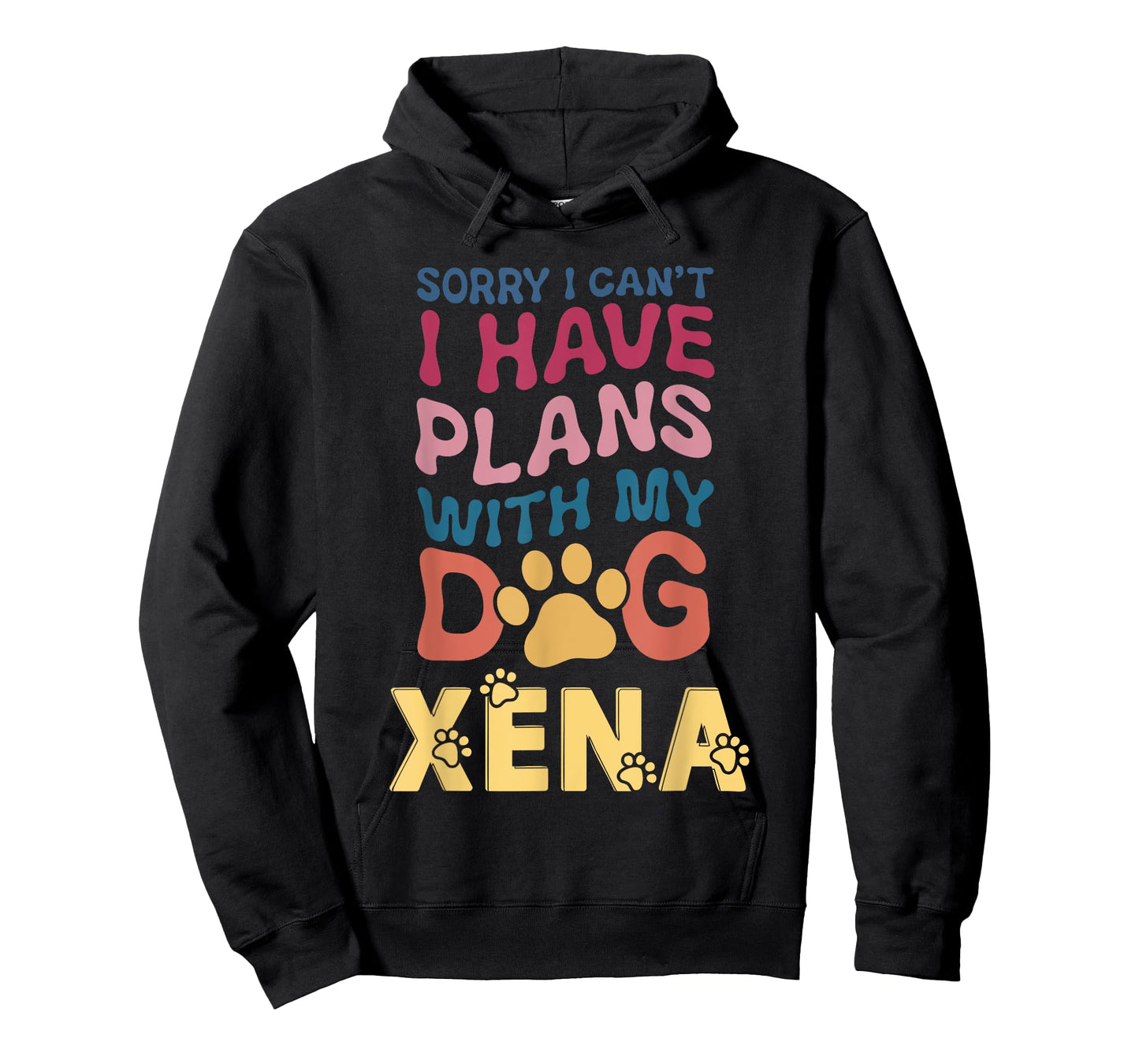 Dog Name Xena Personalised Gift Busy With My Dog Xena T-Shirt for Men Women Kids