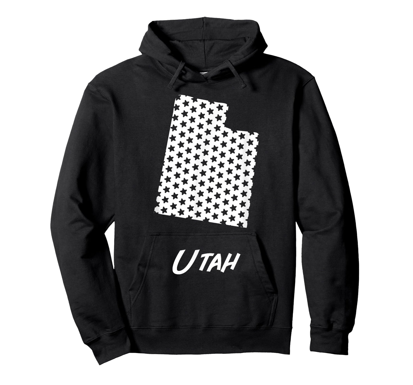 Utah USA State Outline Stars Vintage Retro Design T-Shirt