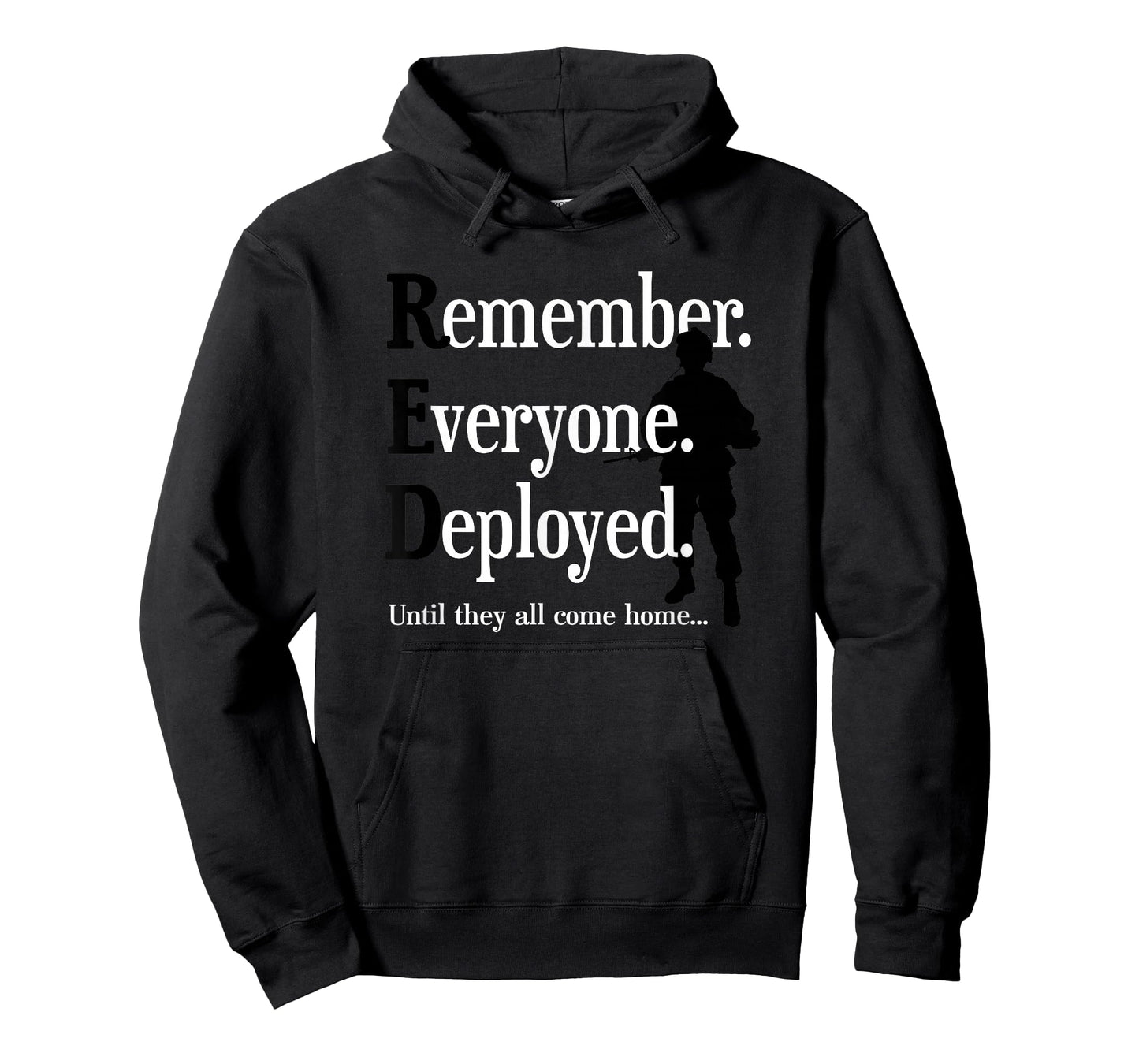 Remember Everyone Deployed Soldier Red Friday T-Shirt