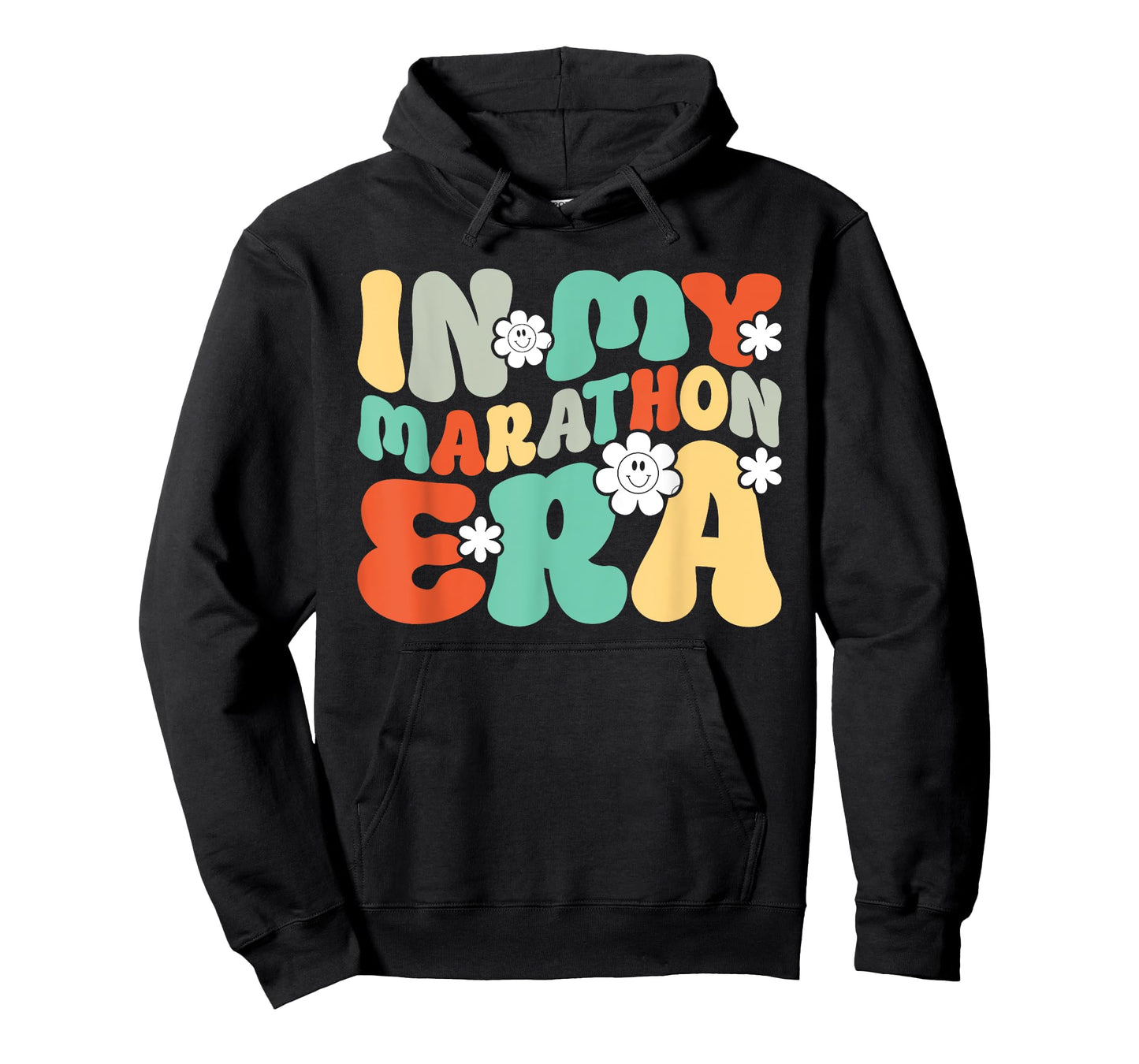 In My Marathon Era Marathoner Runner Groovy Running T-Shirt