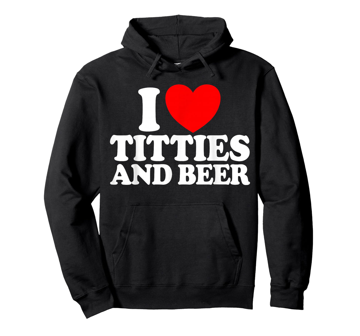 I Love Titties And Beer Funny Men's I Love Titties And Beer T-Shirt