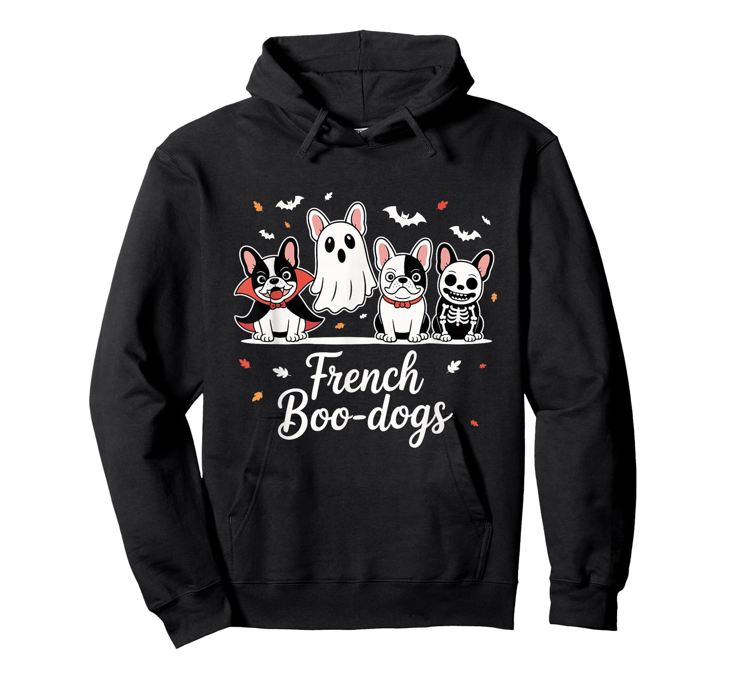 French Boo-Dog Halloween Ghost French Bulldog Fall Autumn T-Shirt
