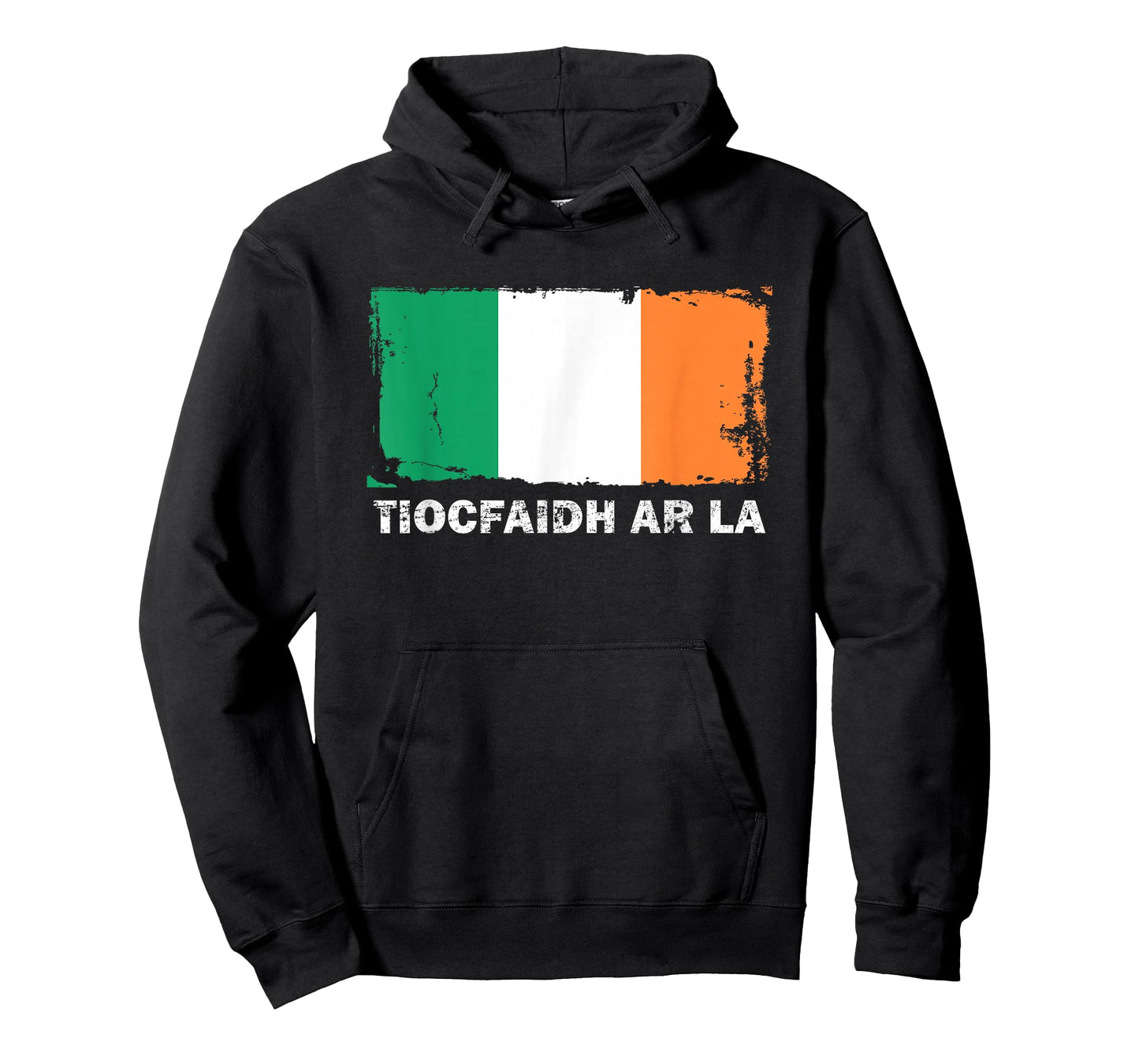 Tiocfaidh Ar La Ireland Flag Retro Vintage Distressed T-Shirt