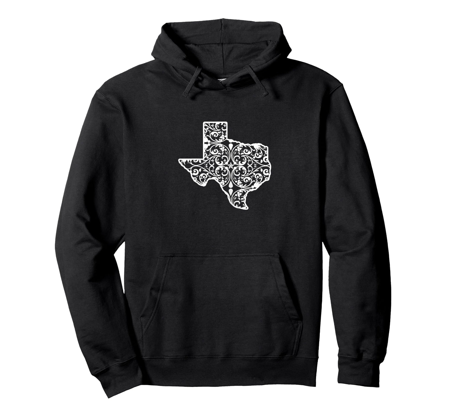 Texas Floral White Pattern for Texas Ladies and TX Girls T-Shirt